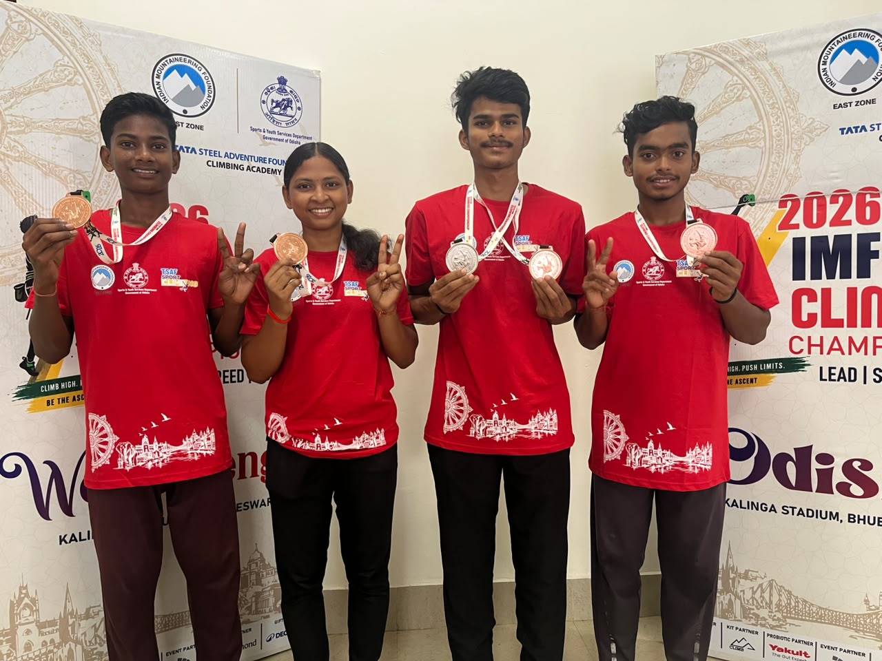 Odisha Climbers Shine at IMF East Zone Sport Climbing Championship-2026, Bag Five Medals