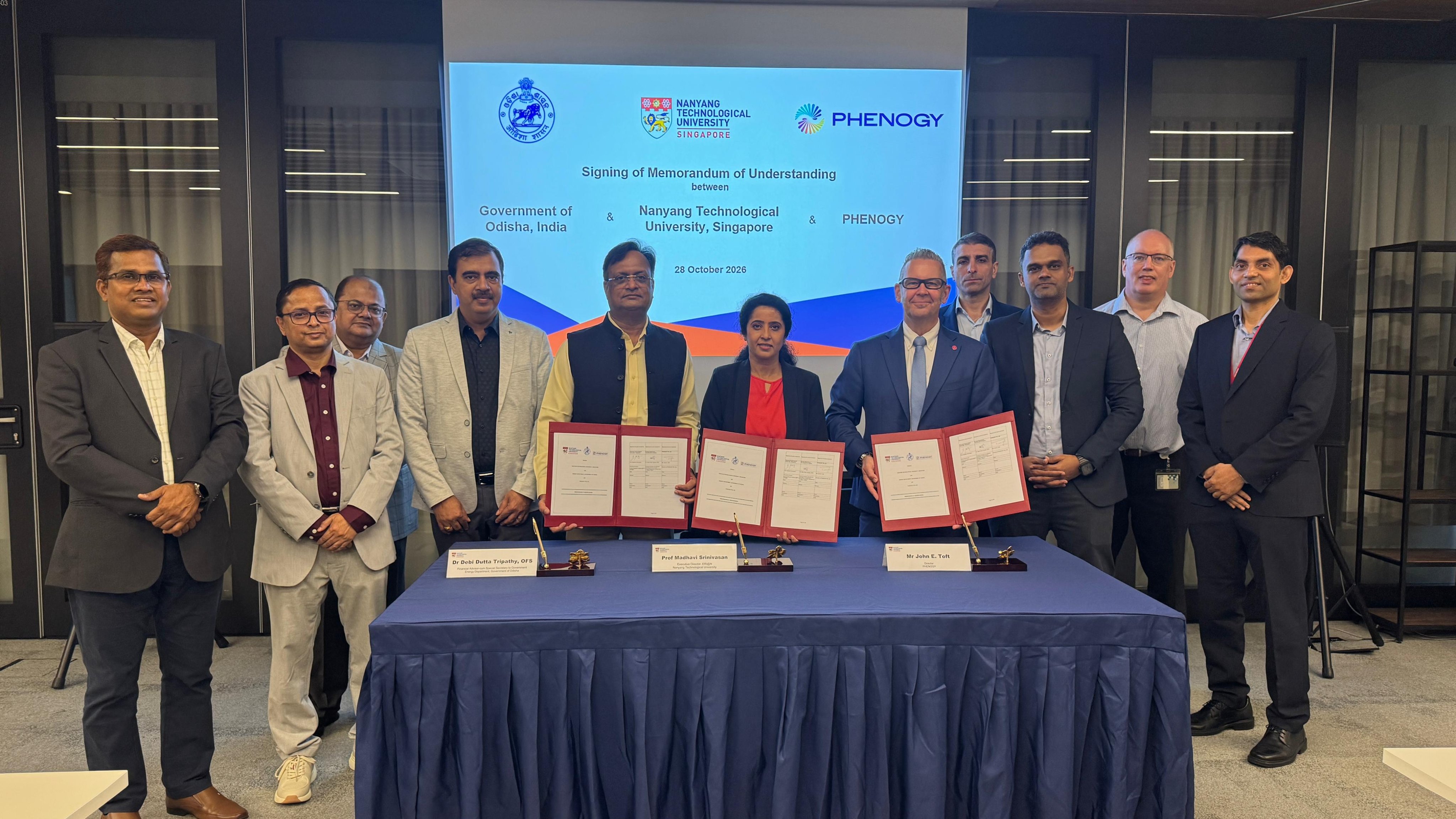 Odisha Signs Four International MoUs in Singapore to Boost Clean Energy Research and Innovation