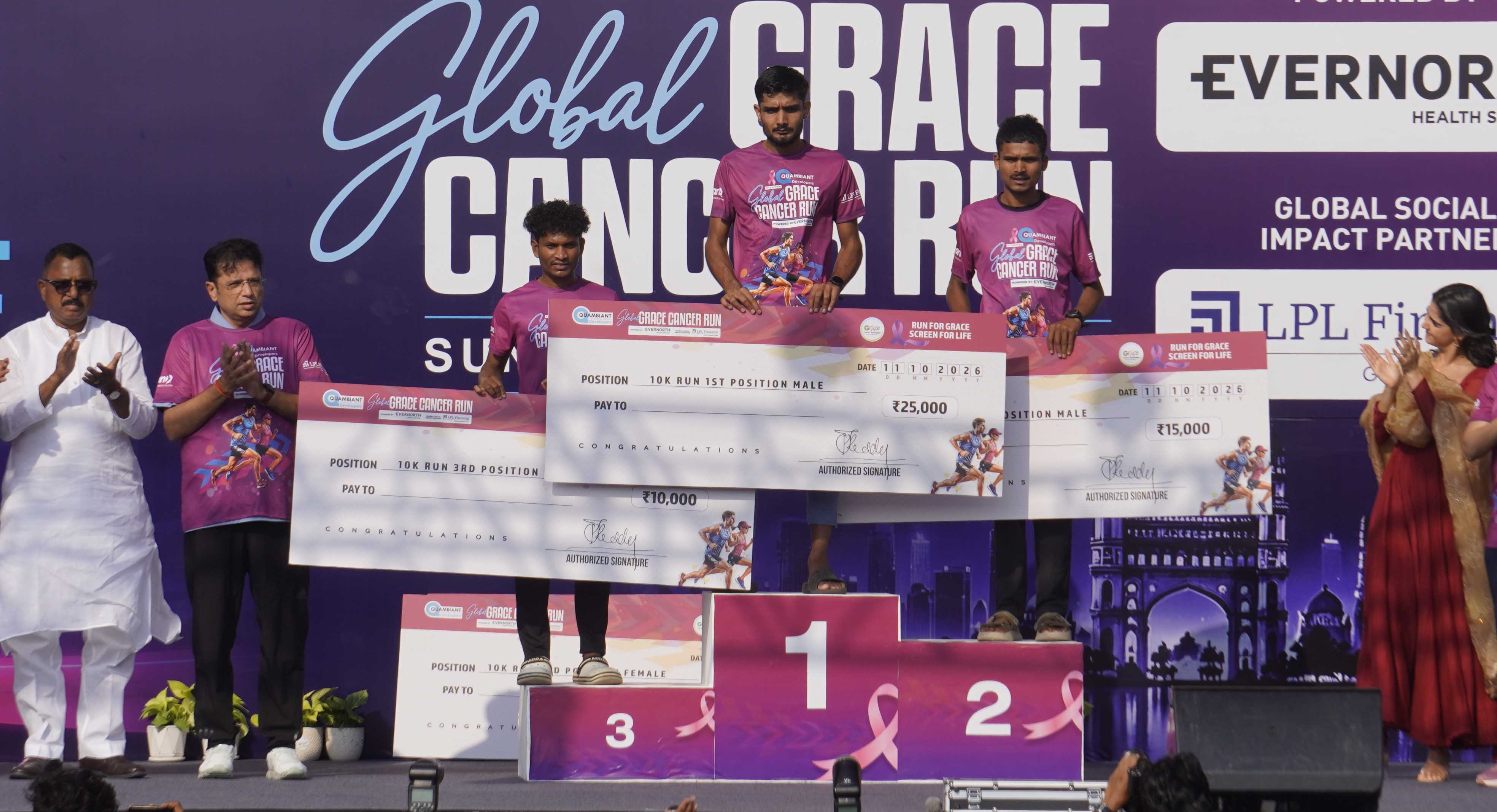 Hyderabad Runs for a Cause: 35,000 Participants Raise Cancer Awareness