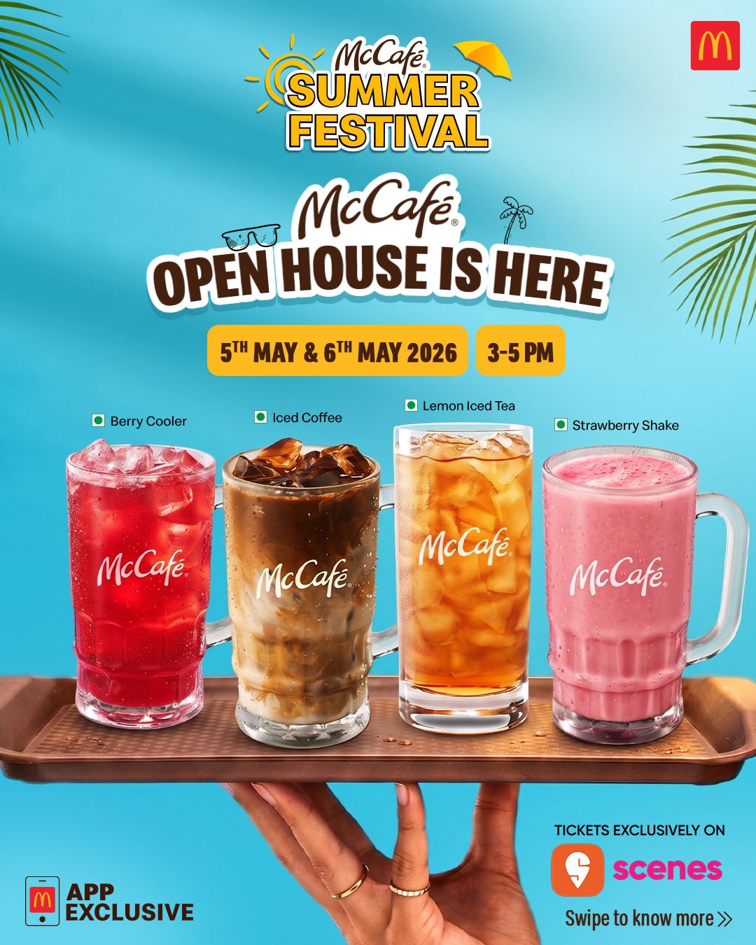 Sip into Summer with McCAF&Eacute;&rsquo;S Coffee Open House | McDonald's India West & South