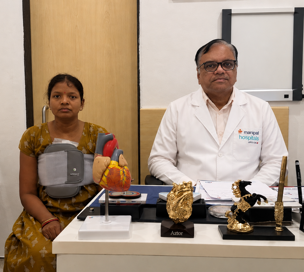 Manipal Hospital Bhubaneswar Performs Rare Open-Heart Surgery on a Patient with Sickle Cell Anemia