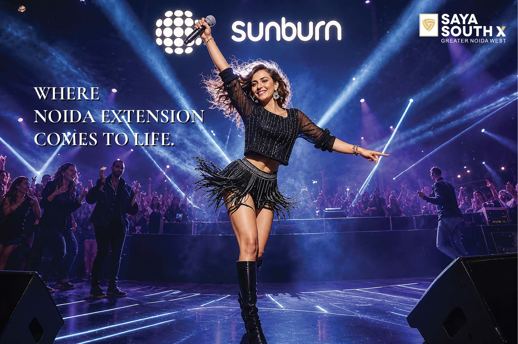 Goa&rsquo;s Sunburn to Make NCR Debut with 20,000 Sq. Ft. Nightclub at Saya SouthX, Greater Noida West