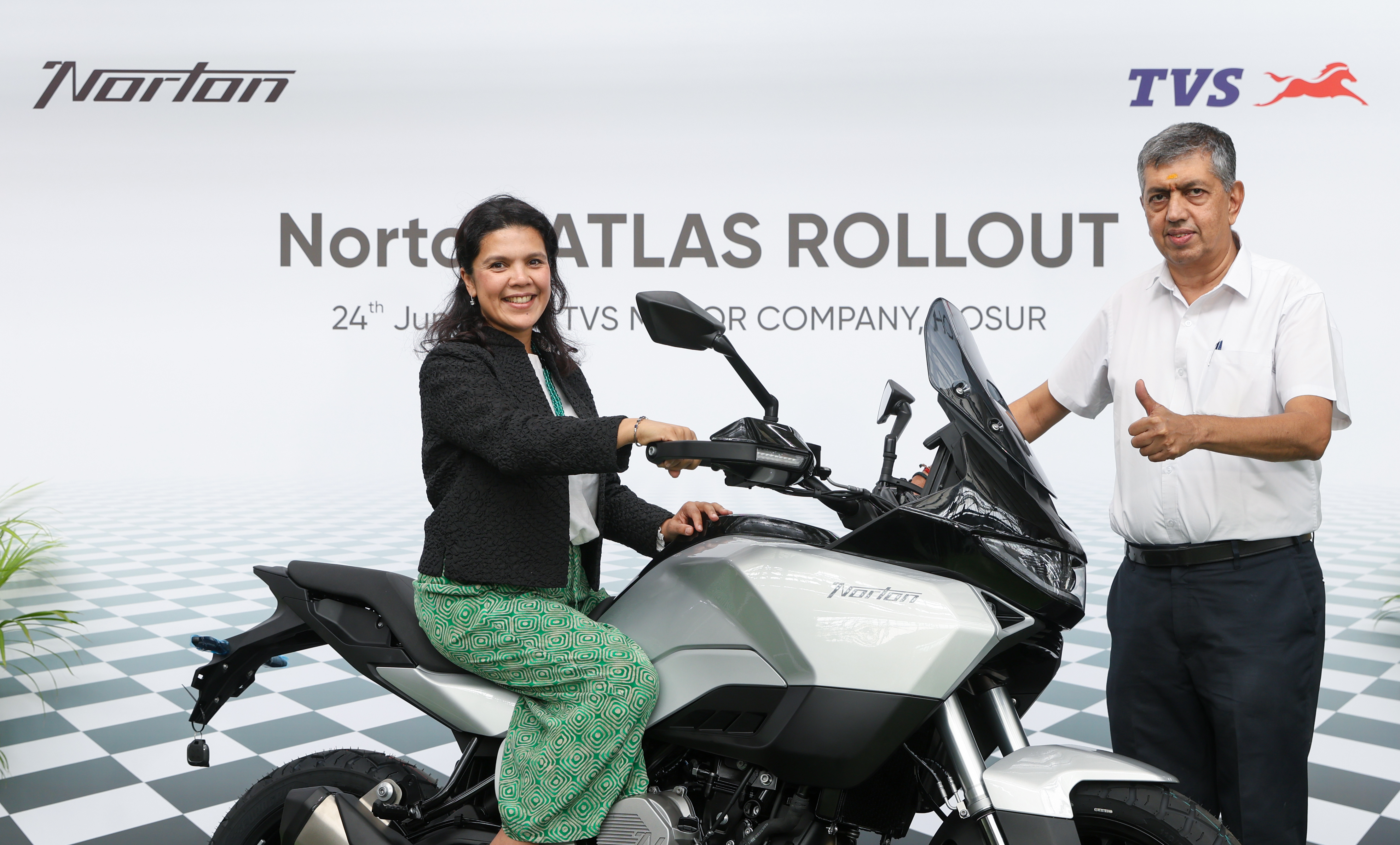 First Norton Atlas Rolls Out from Hosur Factory, Marking a New Milestone