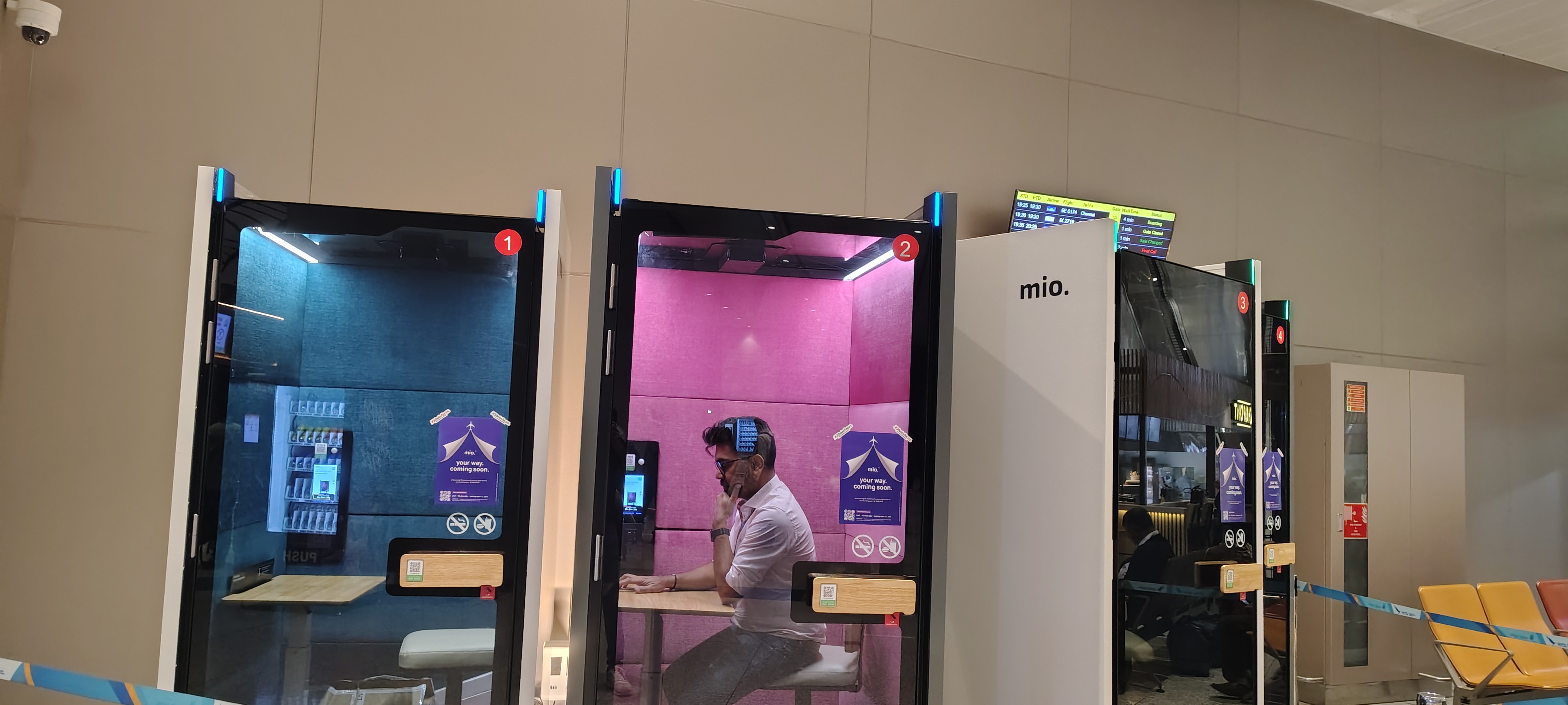 Urgent Indian Startup MioPods Launches First-of-Its-Kind On-Demand Workspaces at Hyderabad Airport