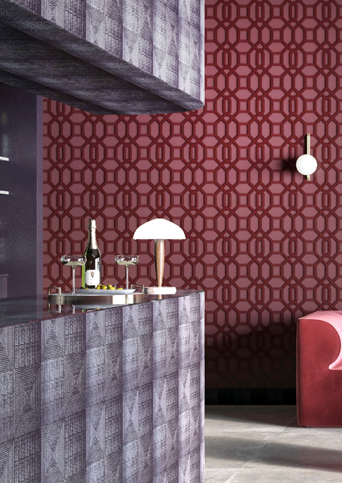 Maishaa Introduces Lincrusta, Transforming Walls into Timeless Masterpieces