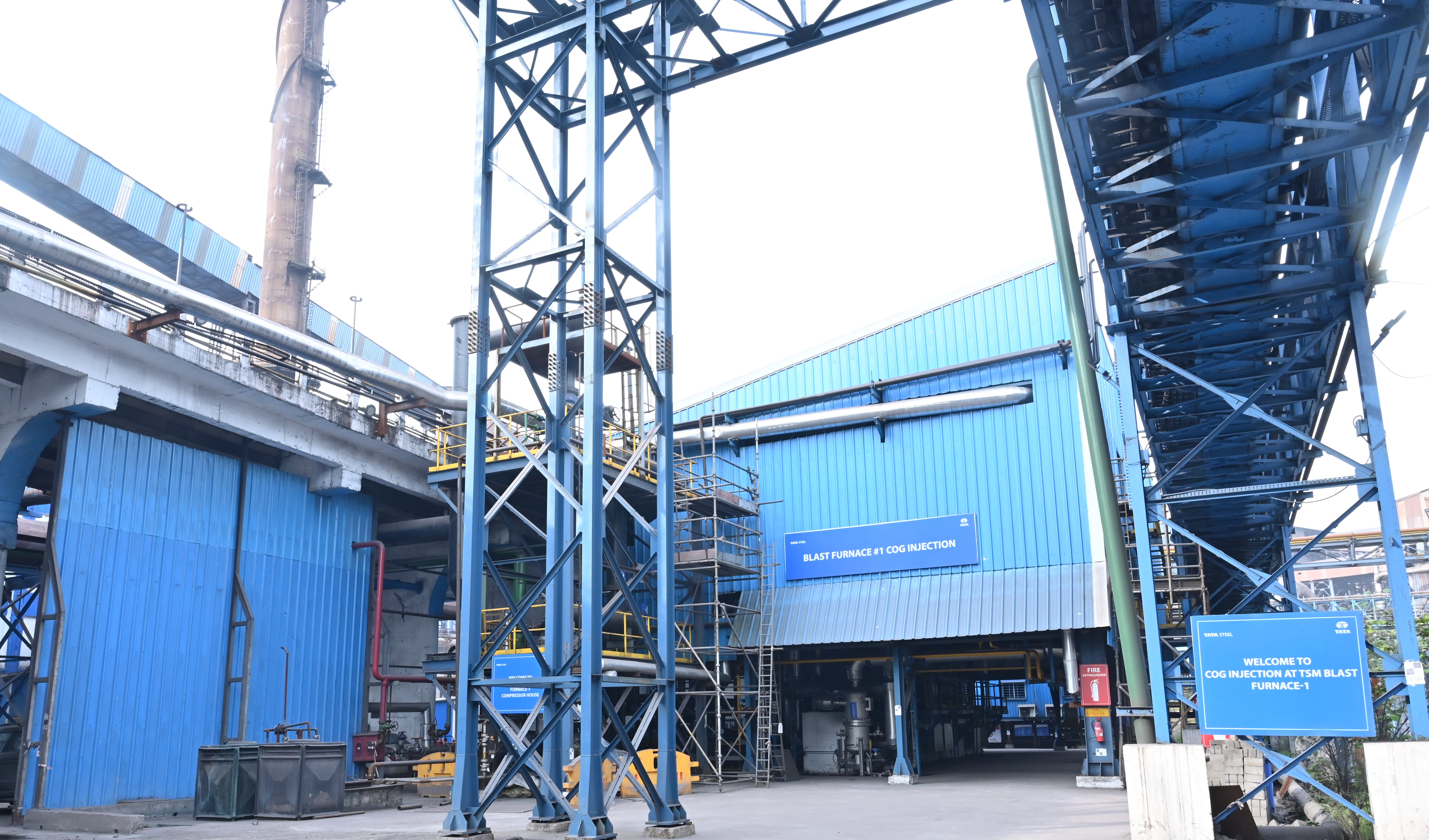 Tata Steel Advances Sustainable Steelmaking with India&rsquo;s First‑of‑its‑kind Coke Oven Gas Injection Project at Meramandal