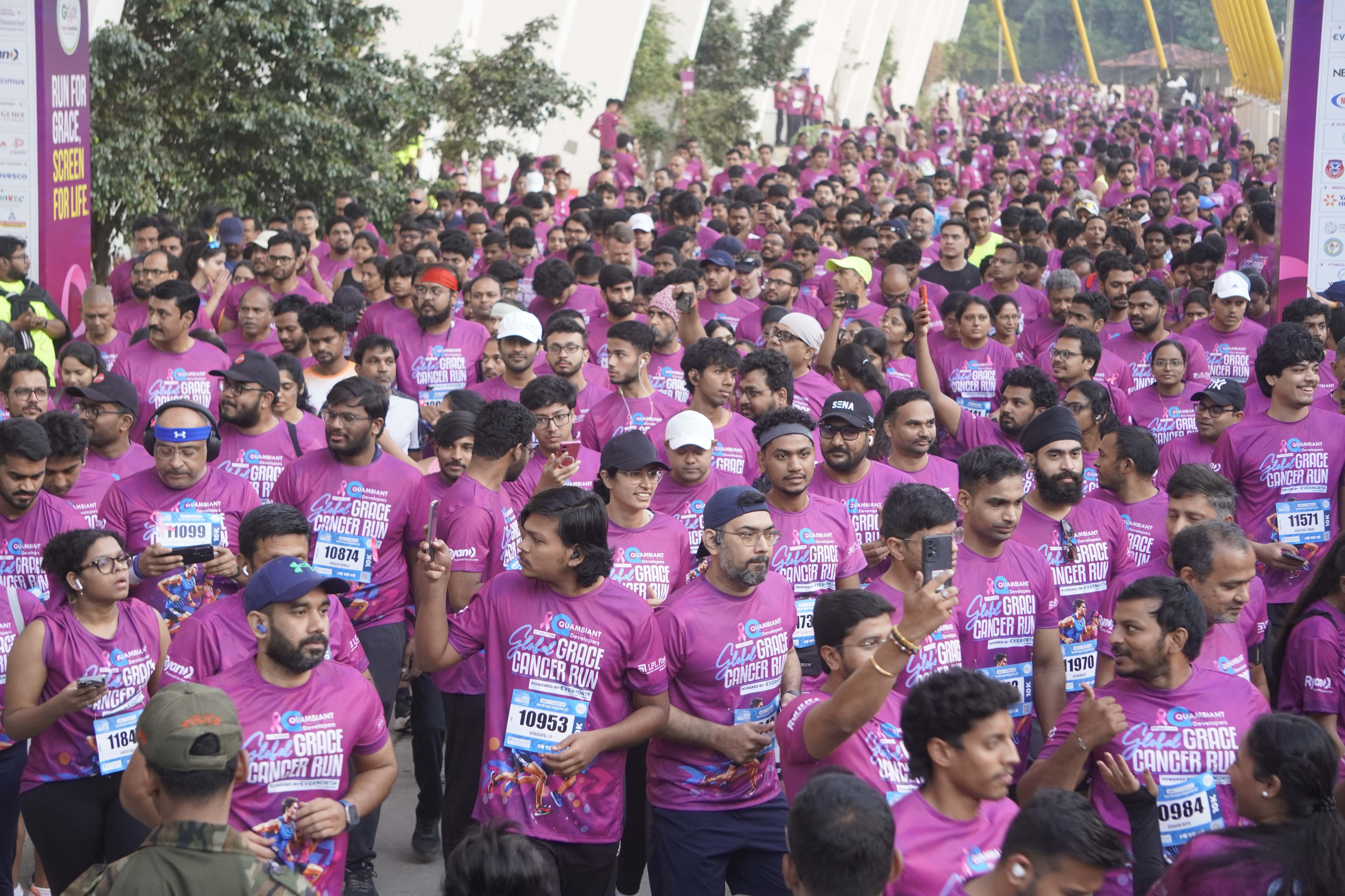 300 Cancer Survivors Inspire Thousands at Global Grace Cancer Run 2026