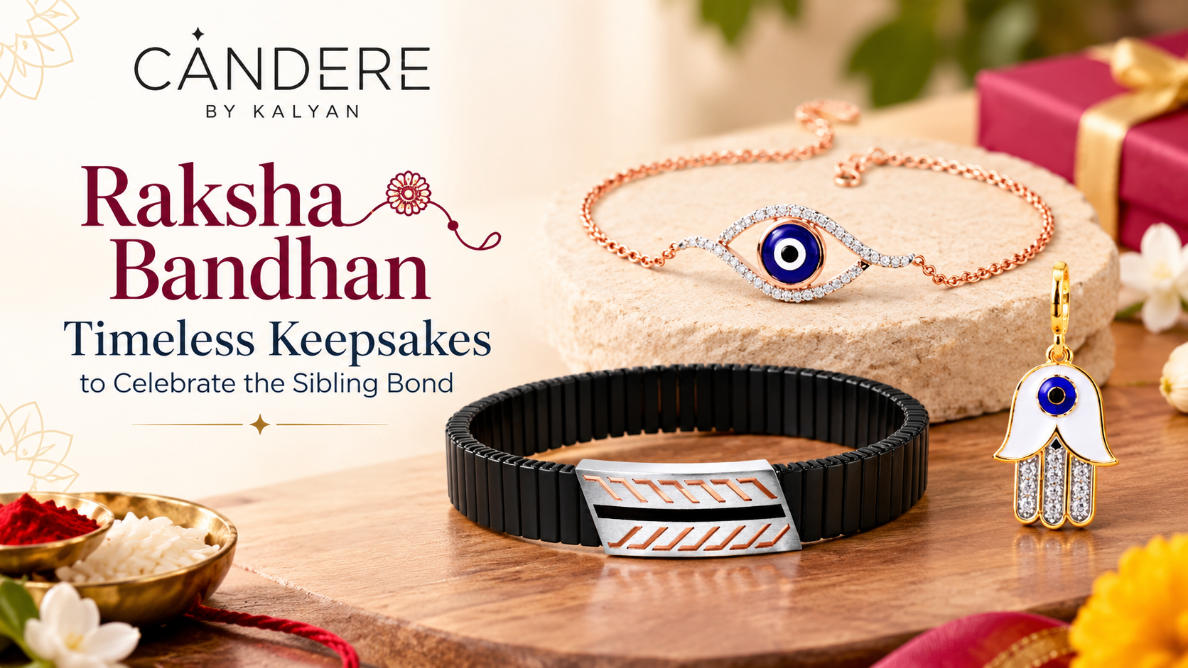 Celebrate Raksha Bandhan with Timeless Keepsakes from Candere by Kalyan