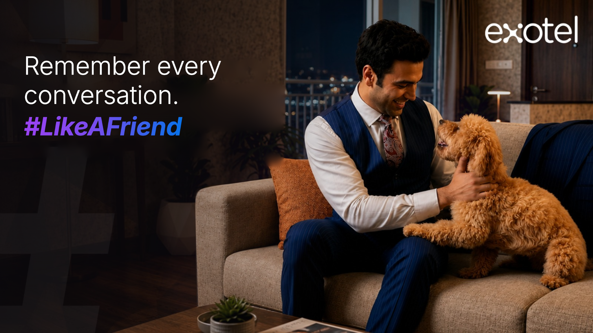 Exotel's New #LikeAFriend Campaign