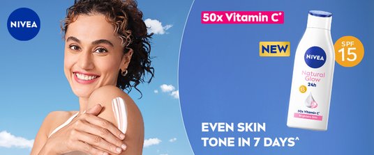 NIVEA Reinvents Bodycare For India's Heat and Pollution With Natural Glow Body Lotion