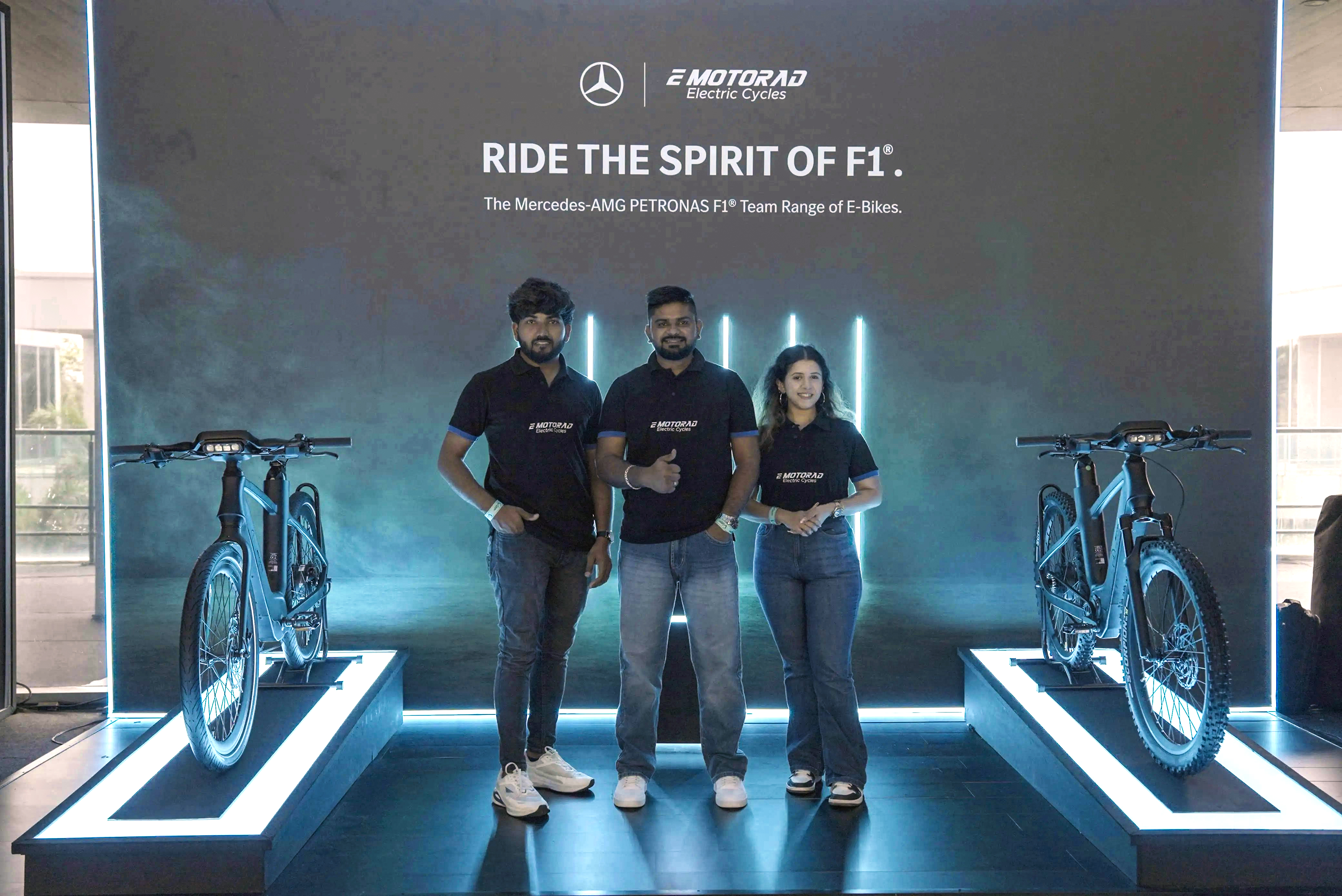 EMotorad brings Mercedes-AMG PETRONAS Official E-bike Range to India