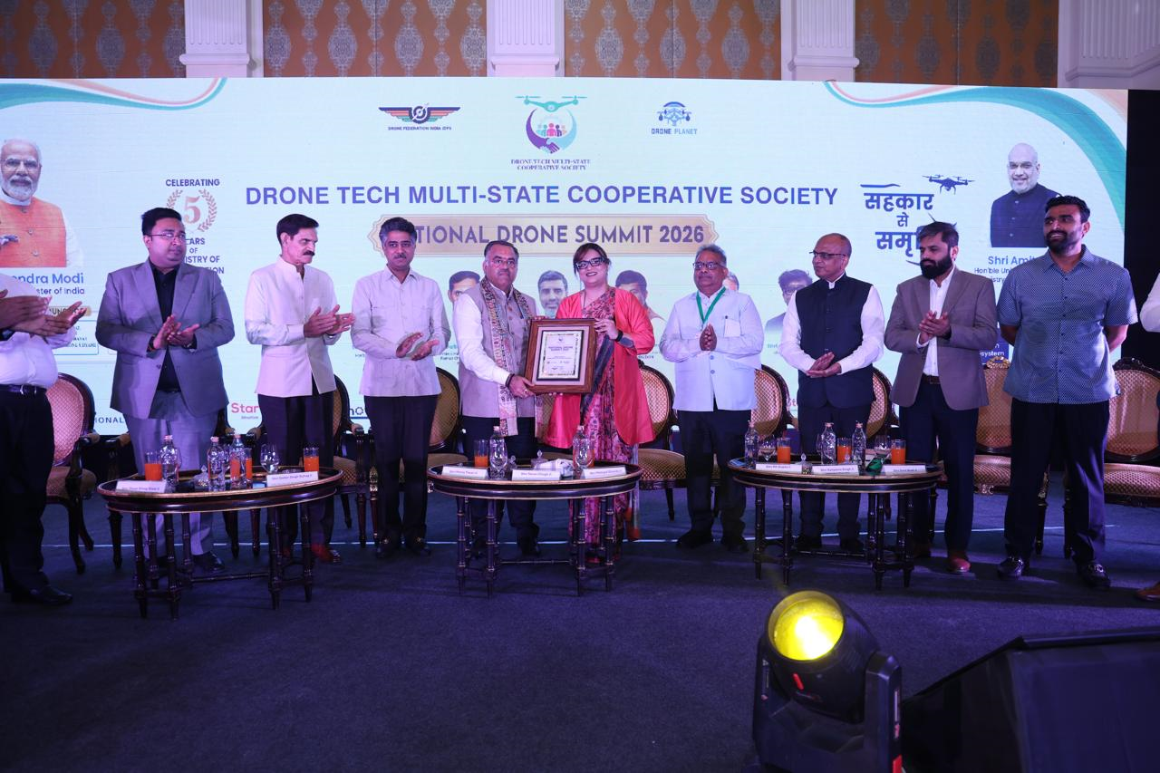 National Drone Summit 2026 Unveils Cooperative-Led Drone Ecosystem to Create 2 Lakh Rural Drone Entrepreneurs