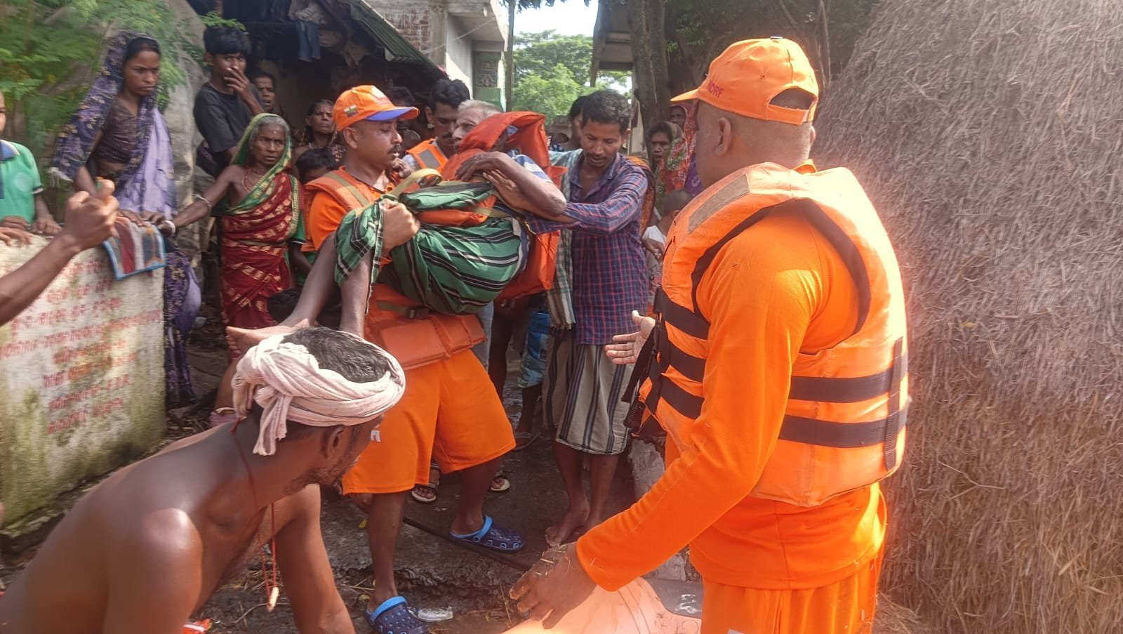 Swift Rescue Operation Saves 70-Year-Old Man Trapped in Floodwaters in Tihidi