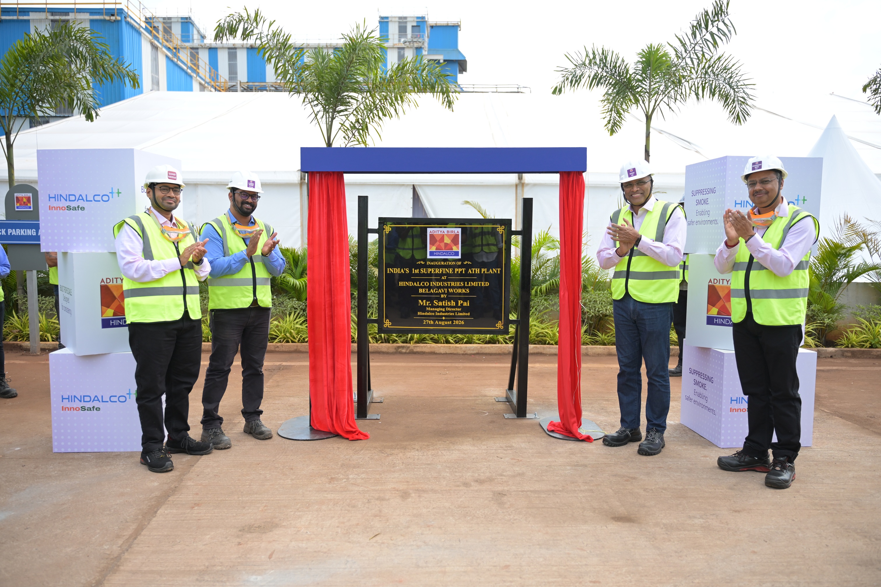 Hindalco Commissions India&rsquo;s First Superfine PPT ATH Plant, Strengthening India&rsquo;s Self-Reliance in Cable Fire Safety