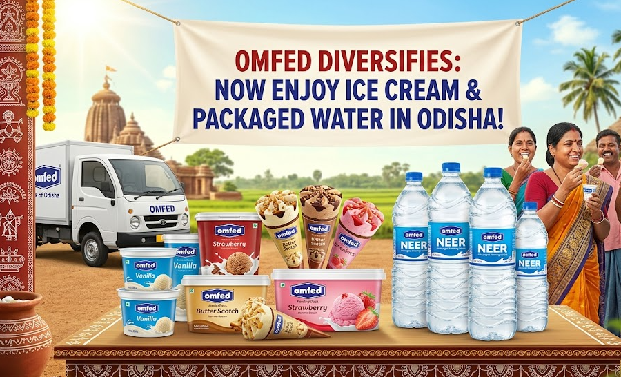 OMFED plans entry into ice cream, packaged water segment in Odisha