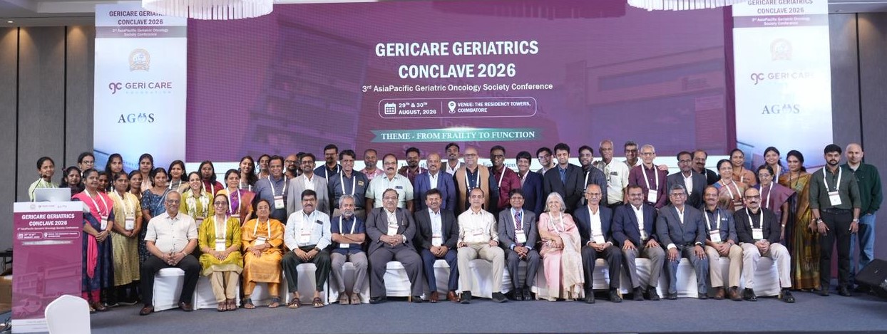 Geri Care Geriatrics Conclave 2026 & 3rd Asia Pacific Geriatric Oncology Society Conference concludes in Coimbatore; over 200 clinicians participate