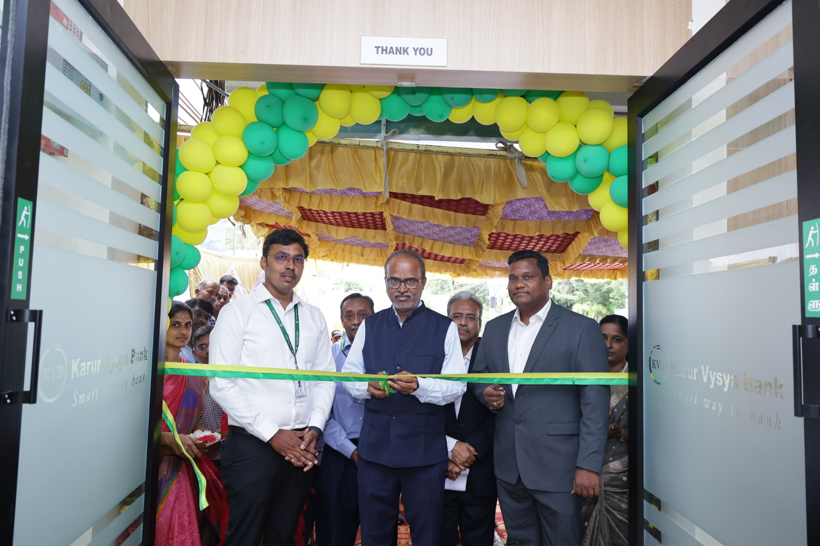 Karur Vysya Bank Opens New Branch in P N Pudur, Coimbatore