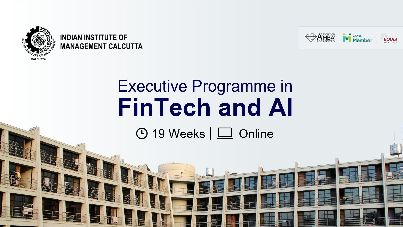 IIM Calcutta&rsquo;s Executive Programme in FinTech and AI