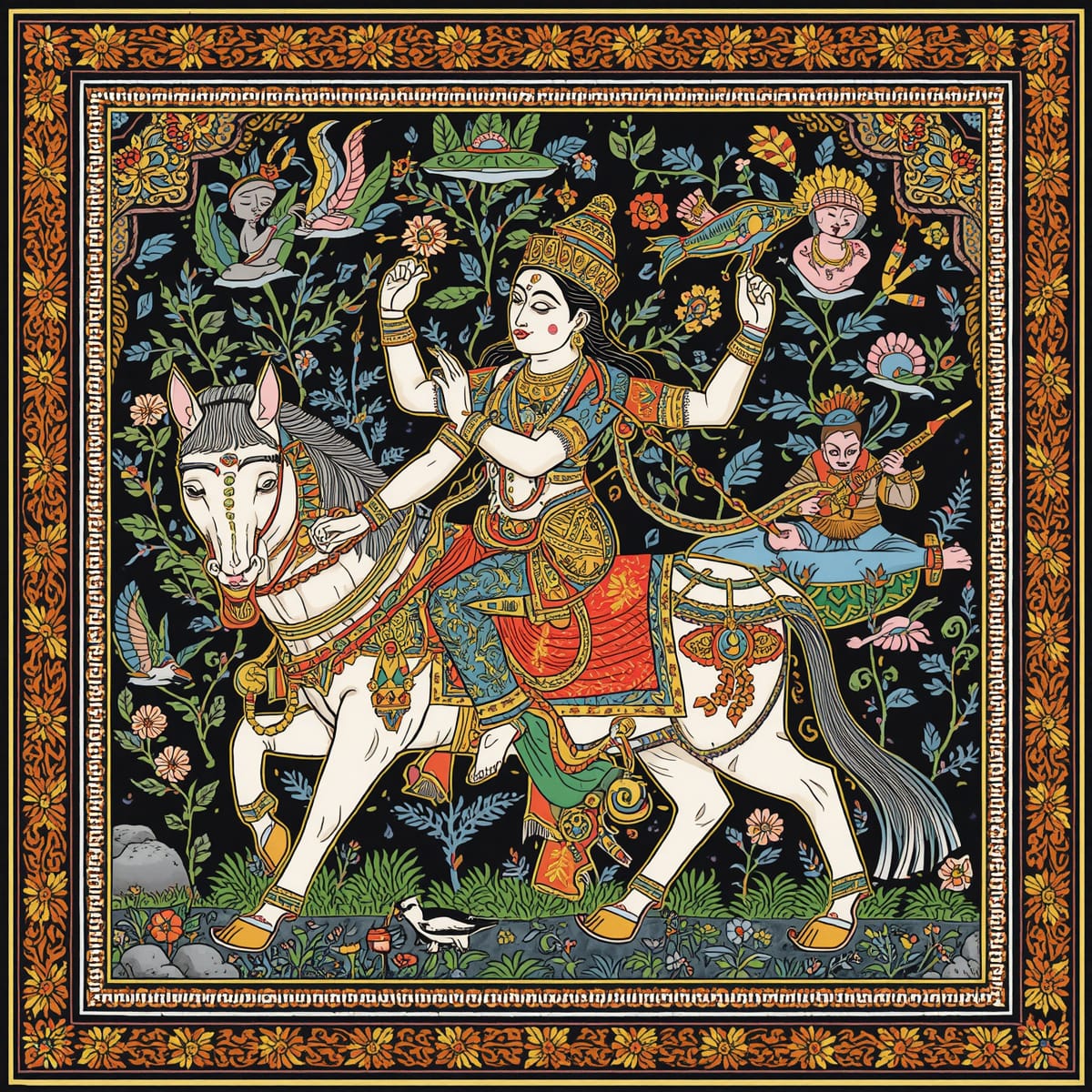 From Temple Walls to Trendy Halls: Pattachitra&rsquo;s Artistic Revival