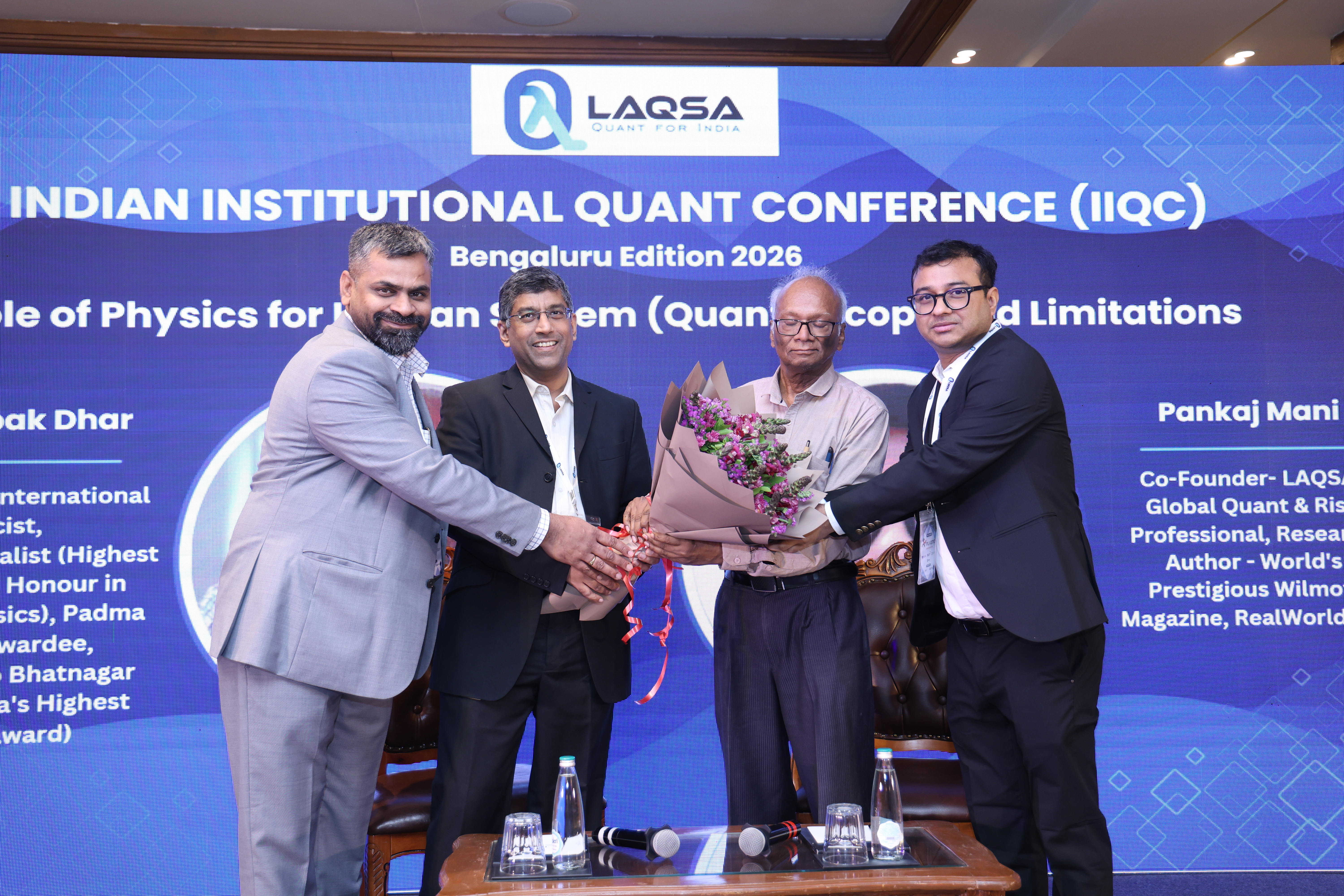 LAQSA IIQC 2026 Bengaluru Gathers Experts to Shape Quant Future