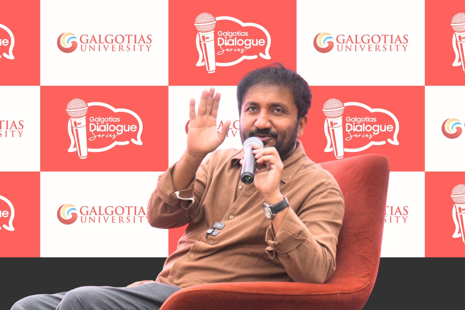 Anand Kumar Inspires Students at Galgotias University with Message on Persistence