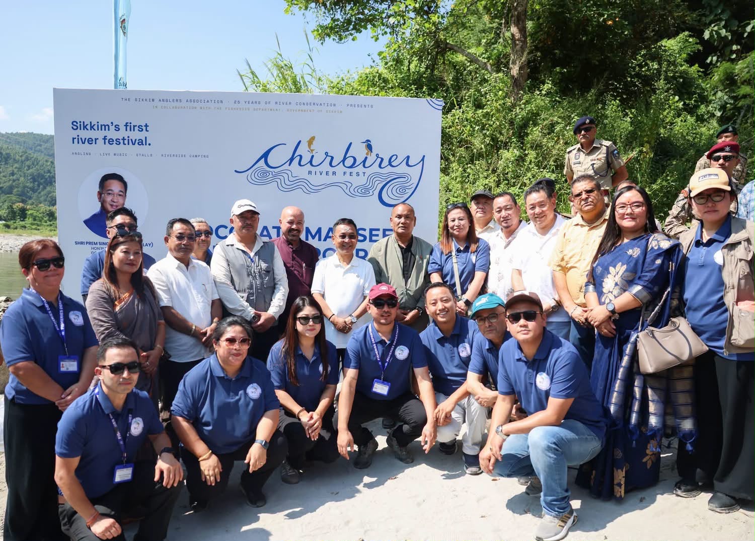CM Tamang Attends Second Day of Chirbirey River Fest, Reaffirms Commitment to River Conservation