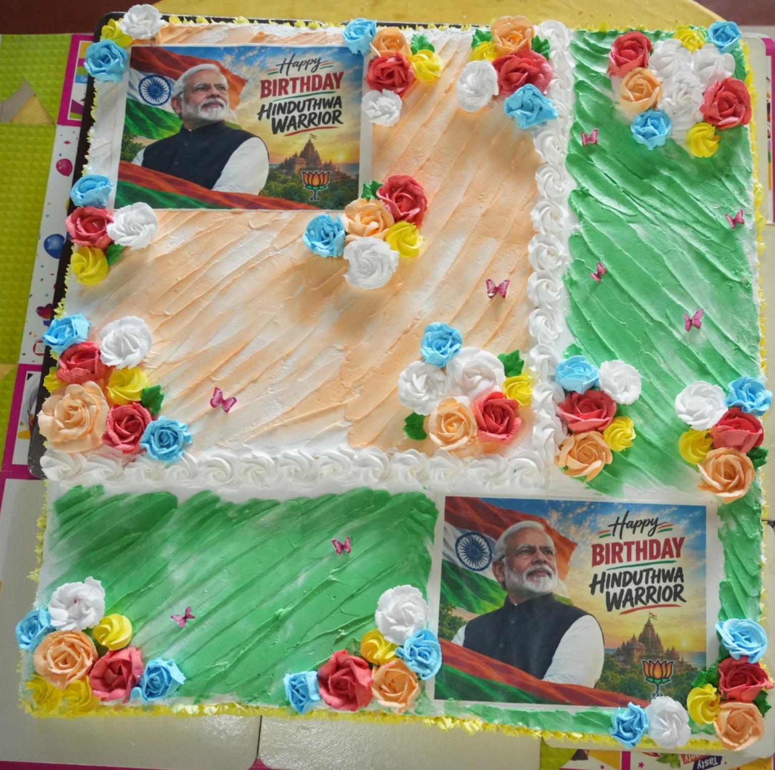 76-Kg Cake Cut by Dr. Bhargav Mallappa to Celebrate PM Modi&rsquo;s 76th Birthday