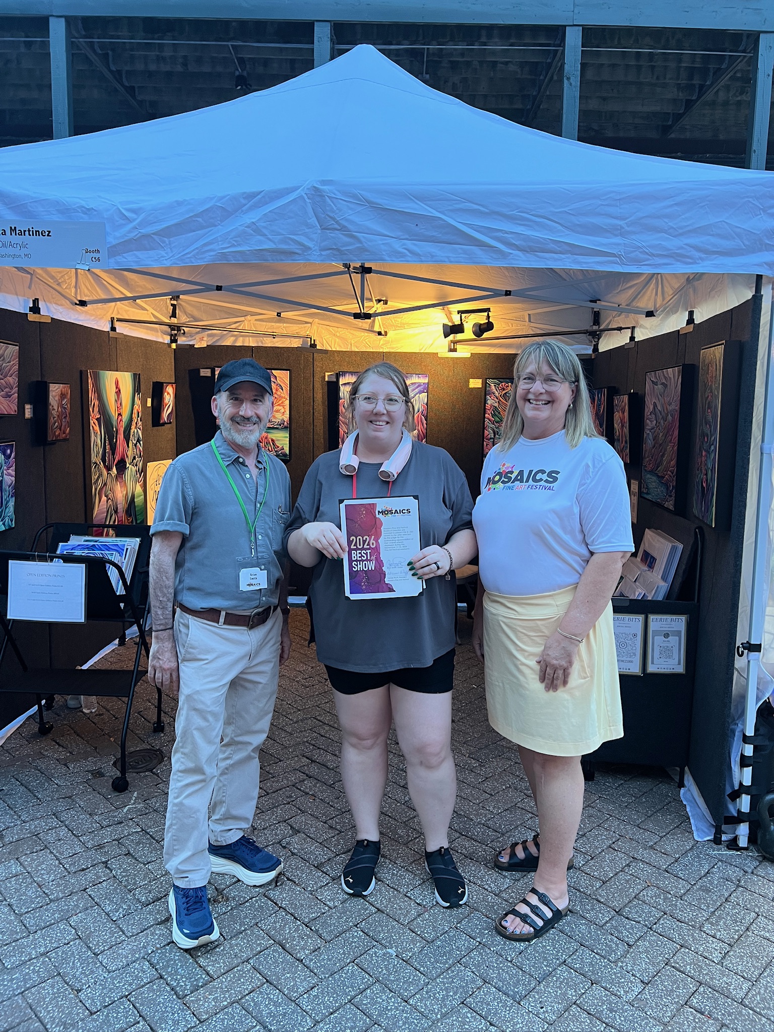 Mosaics Fine Art Festival Honors 2026 Best of Show Winner