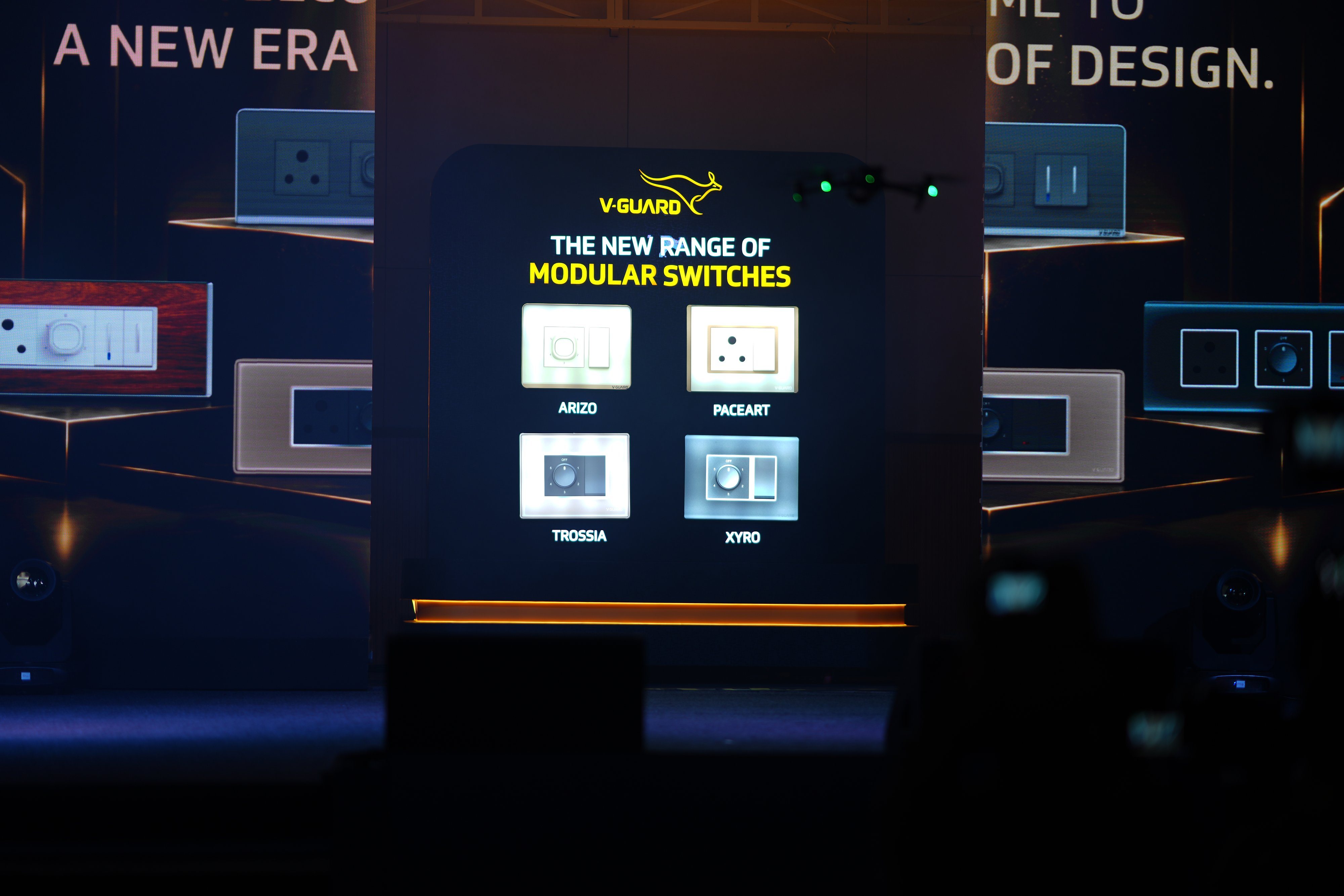 V-Guard Unveils Premium Modular Switches Arizo & Xyro and Designer Cover Plates Paceart & Trossia | Press Release