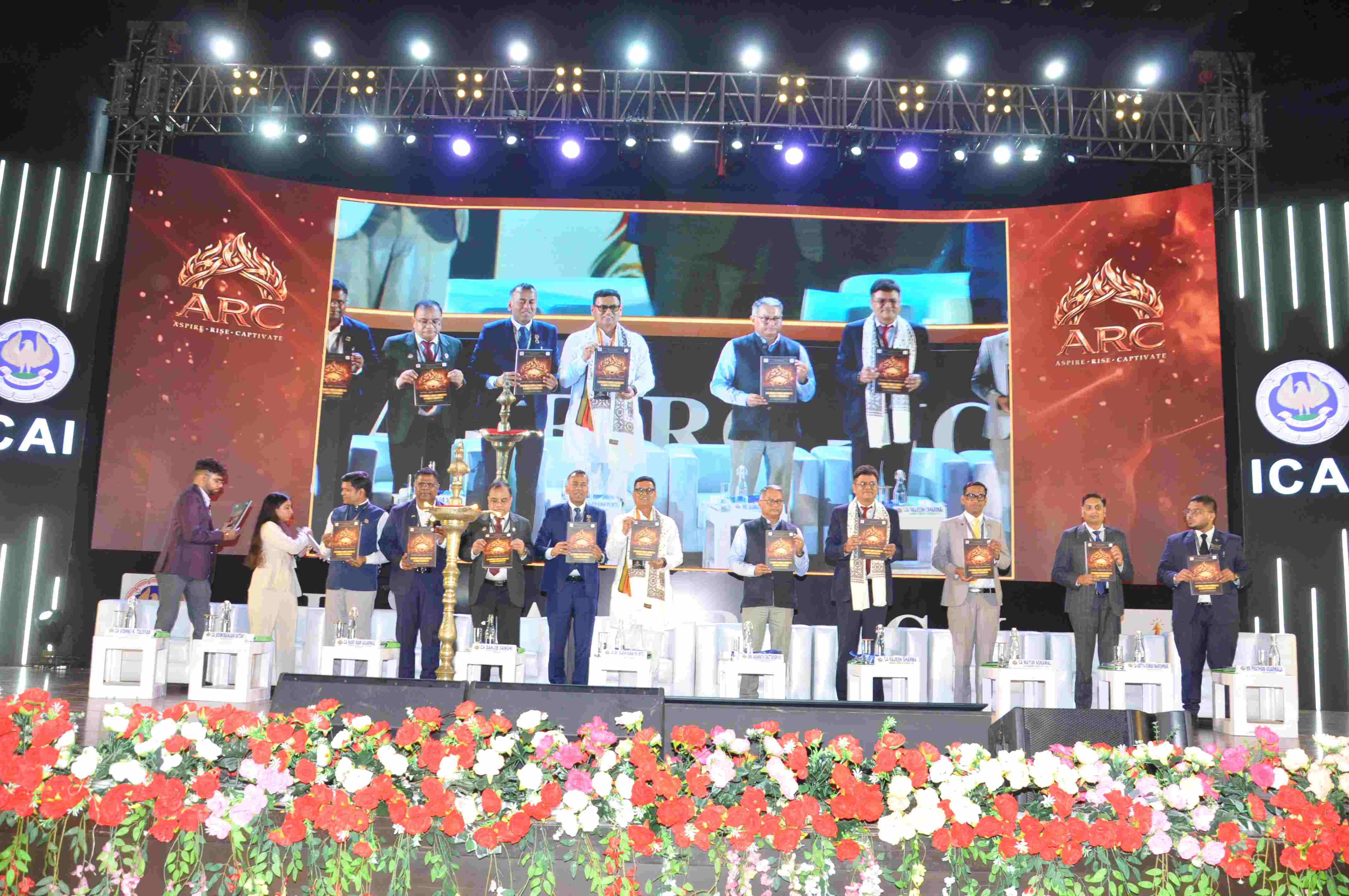 English Press Release and Photograph of ARC 2026: CAs &lsquo;Aspire, Rise, Captivate&rsquo; at National Conference in Kolkata