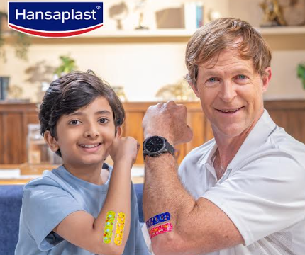 Hansaplast Launches New Washproof Printed Plasters with Jonty