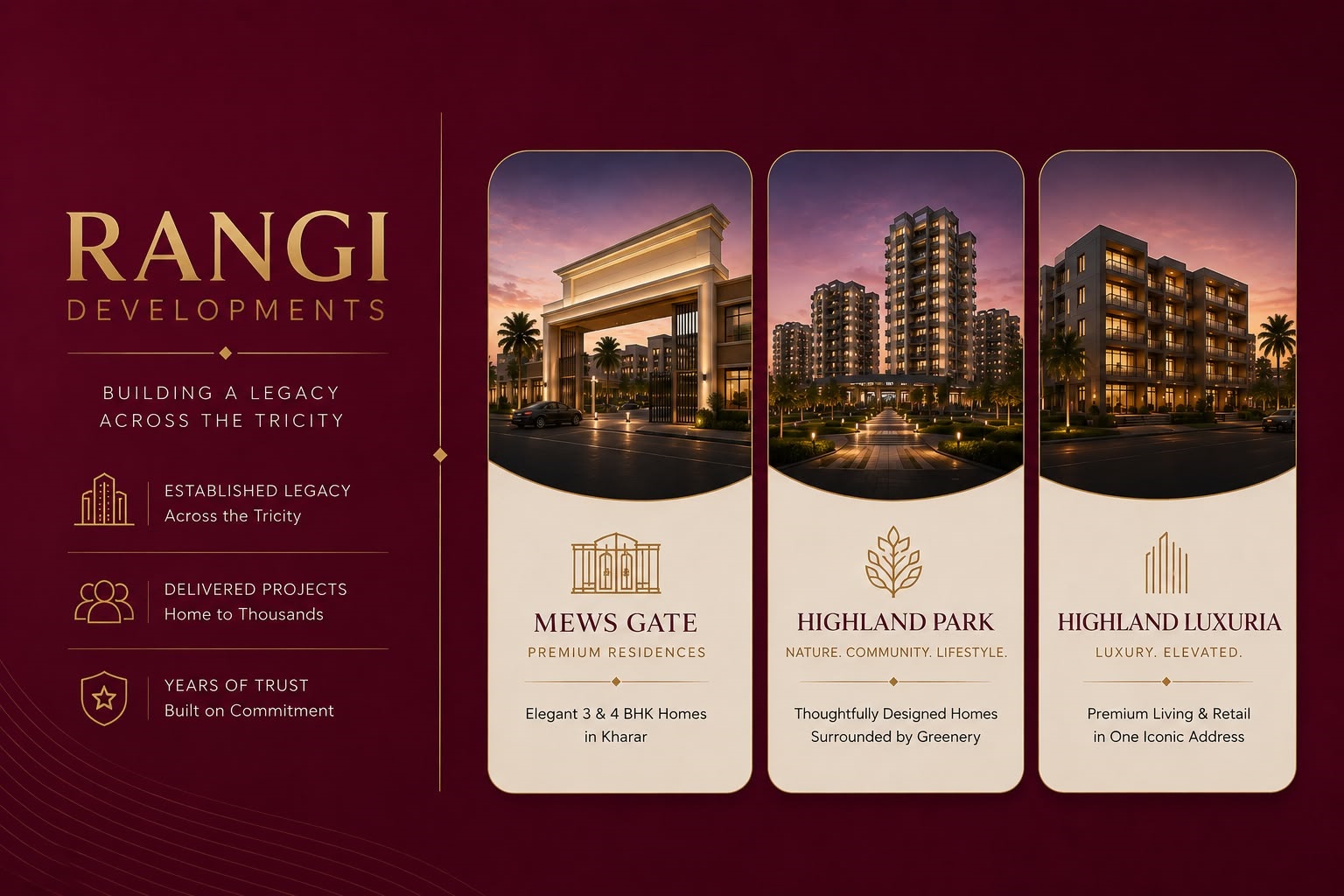 Rangi Developments &ndash; Building a Legacy Across the Tricity