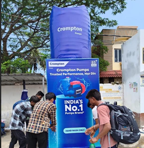 Crompton Pumps Showcased Trusted Performance to Rath Yatra by building an Immersive Consumer Experiences to highlight the Story Behind Every Water Moment
