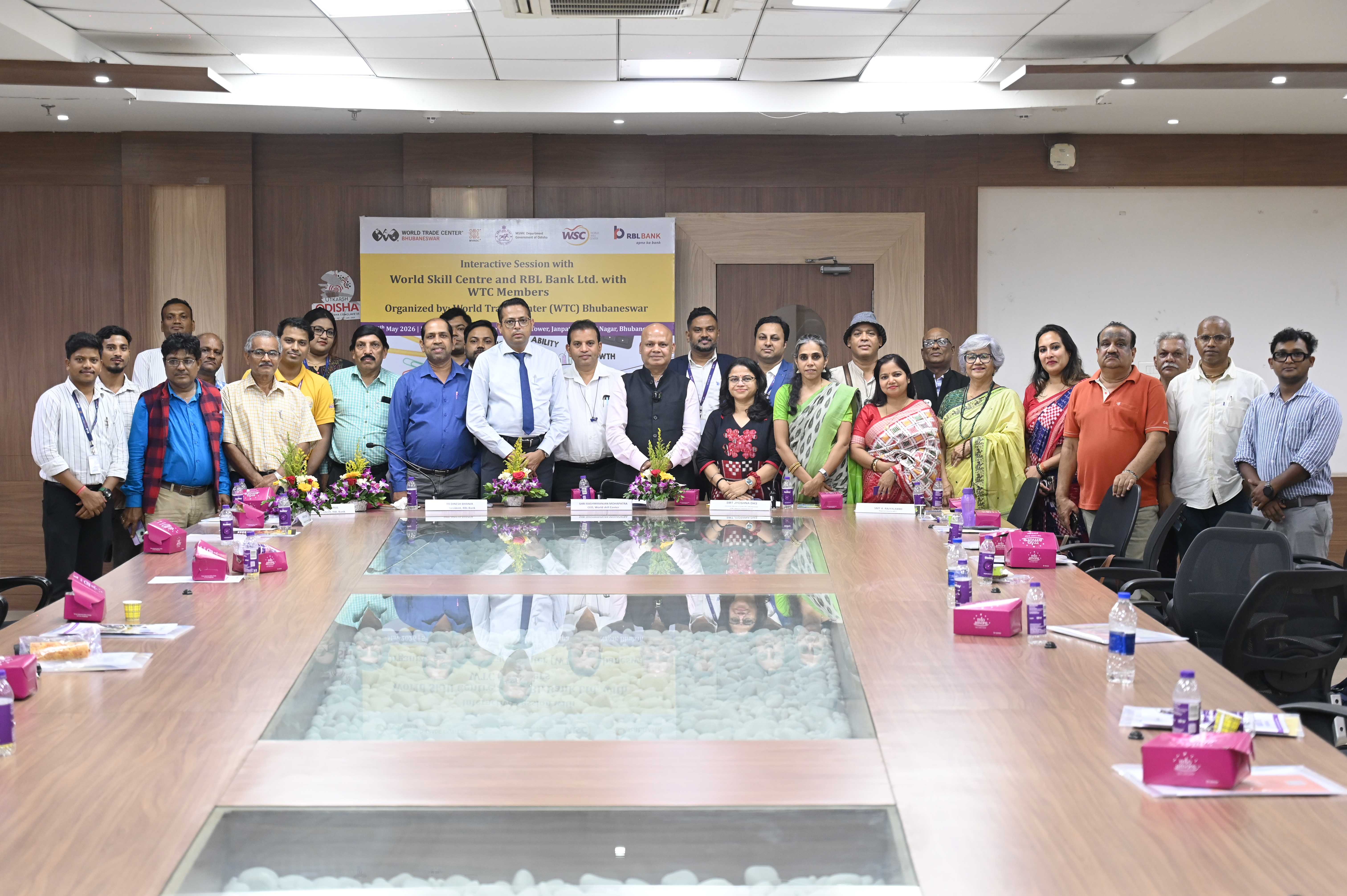 WTC Bhubaneswar, World Skill Centre and RBL Bank Organize Interactive Session on Skill Development and MSME Banking