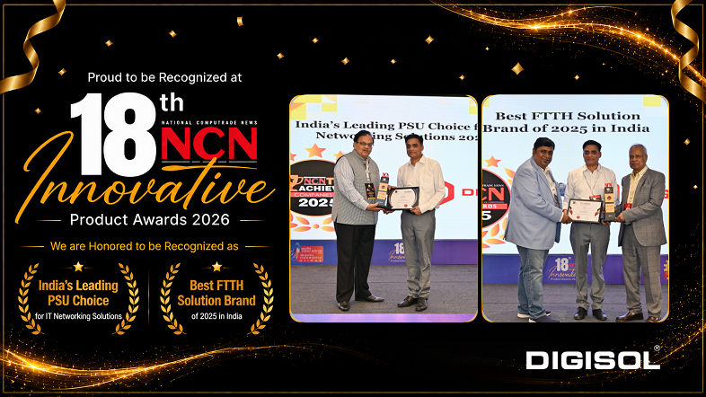 Digisol Systems Secures Double Recognition At The 18th NCN Innovative Product Awards 2025