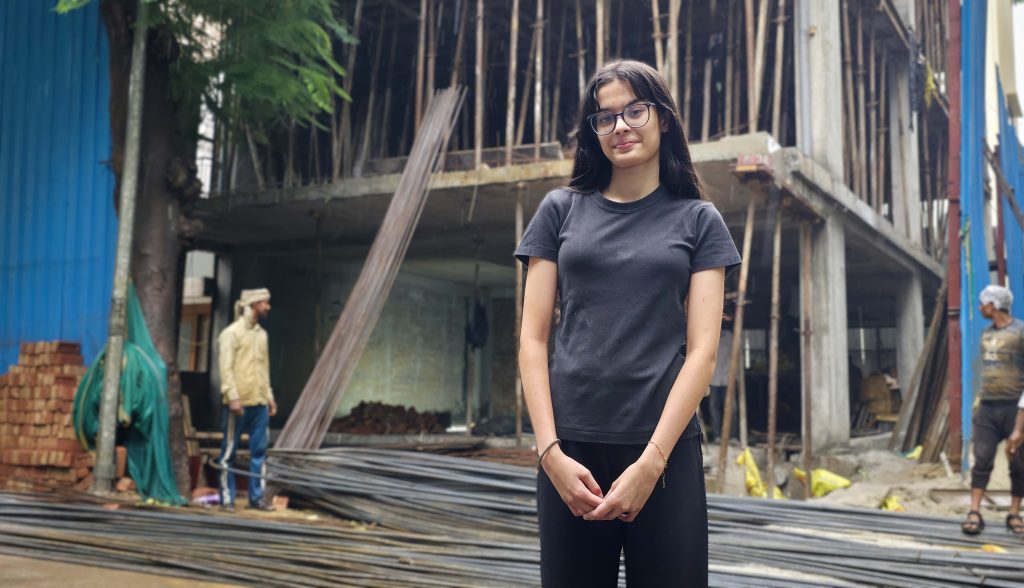 The Girl Who Wants to Make Clean Air a Right on Every Construction Site