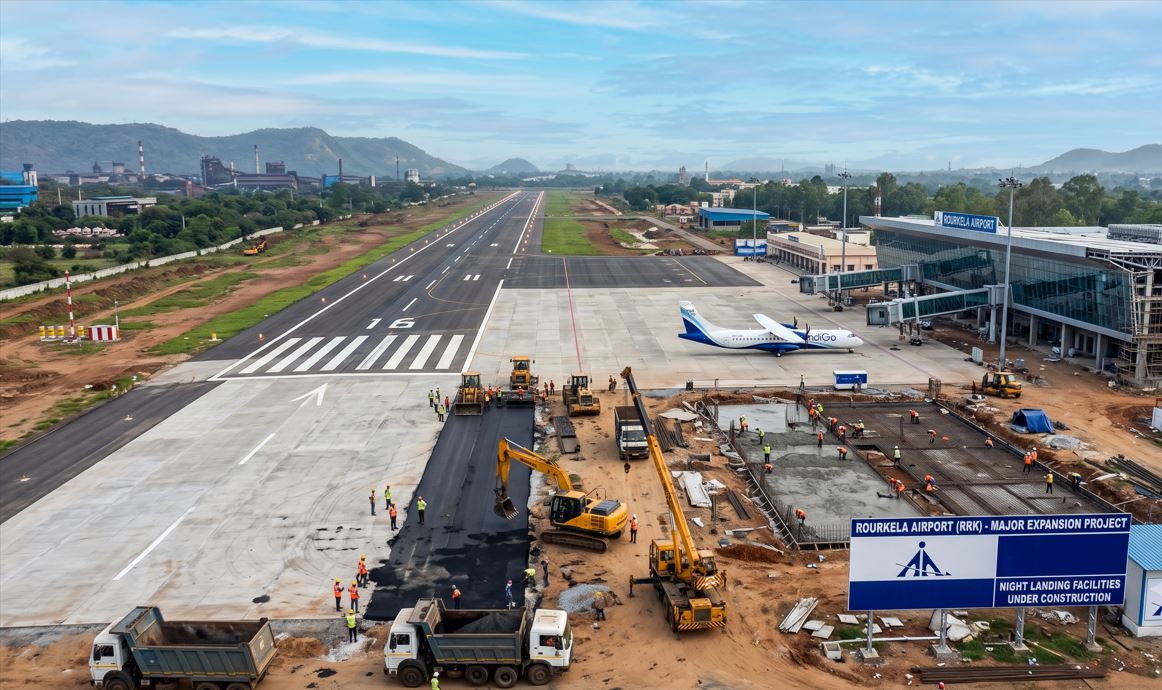 Rourkela Airport Set for Major Expansion; AAI to Take Over Operations, Night Landing Facility Planned