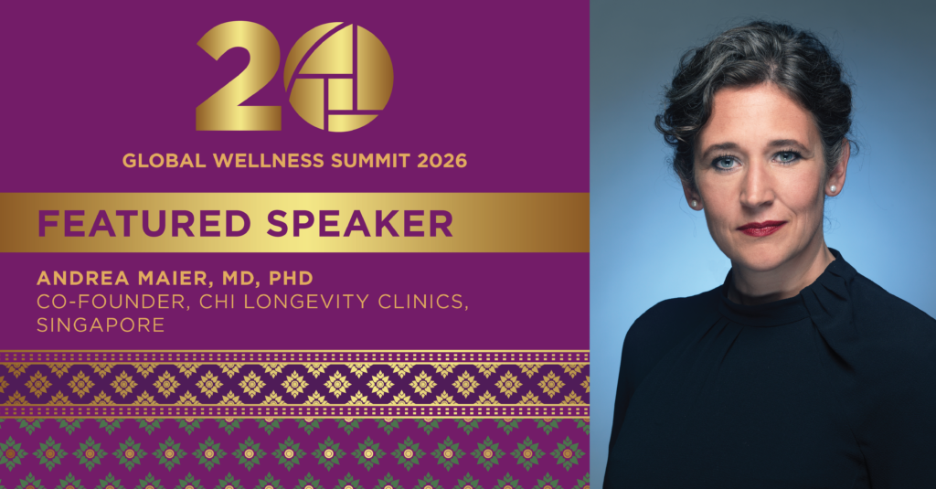 Andrea Maier, MD, World-Renowned Pioneer in Healthy Aging, Will Lead Discussions on the Future of Longevity and Healthspan at 2026 Global Wellness Summit