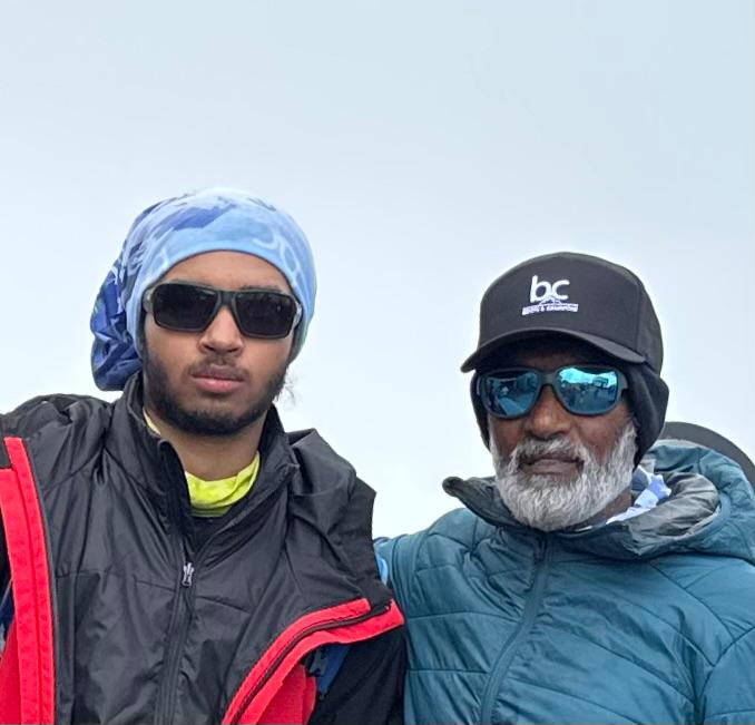 Grandfather-Grandson Duo Makes History: 72-Year-Old Lingam Ravindra Rao and 17-Year-Old Anuraag Scale Mount Elbrus
