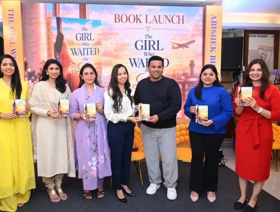 Abhishek Vichare’s ‘The Girl Who Waited for Love’ Book Launch Held with Great Enthusiasm