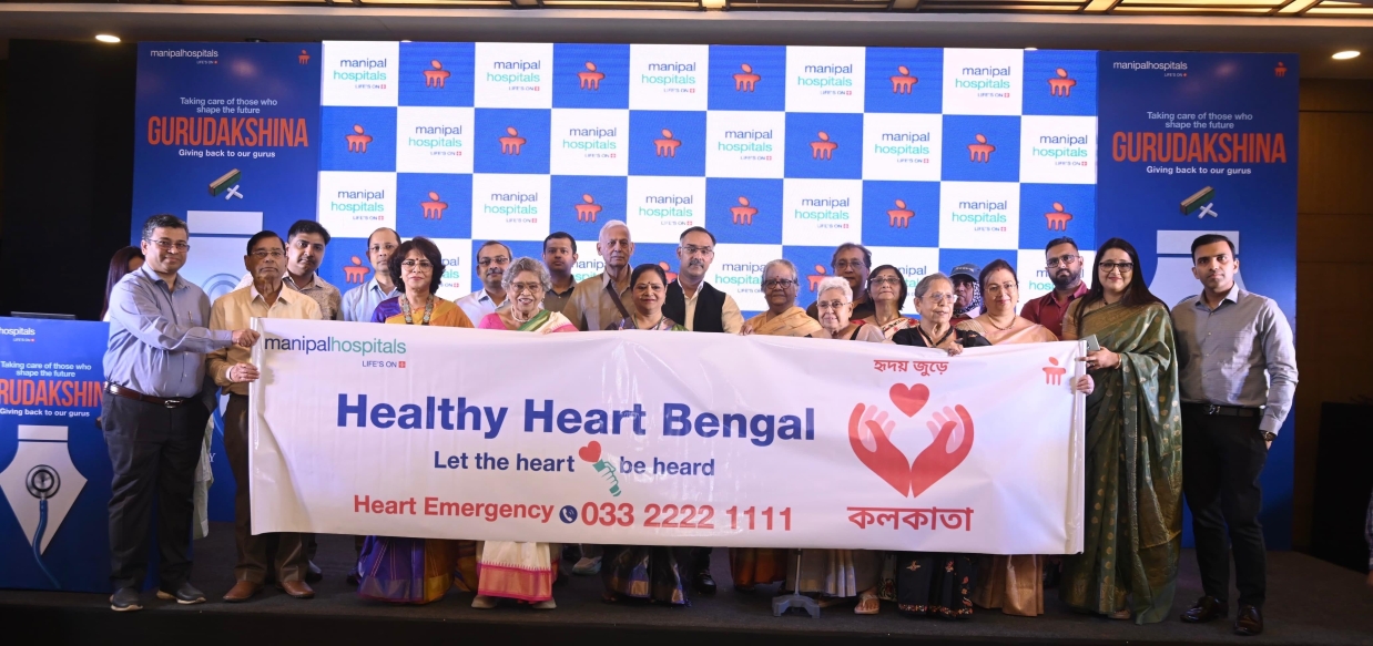 Manipal Hospitals Kolkata Celebrates Teachers Who Shape Generations with &lsquo;Gurudakshina&rsquo; Health Summit