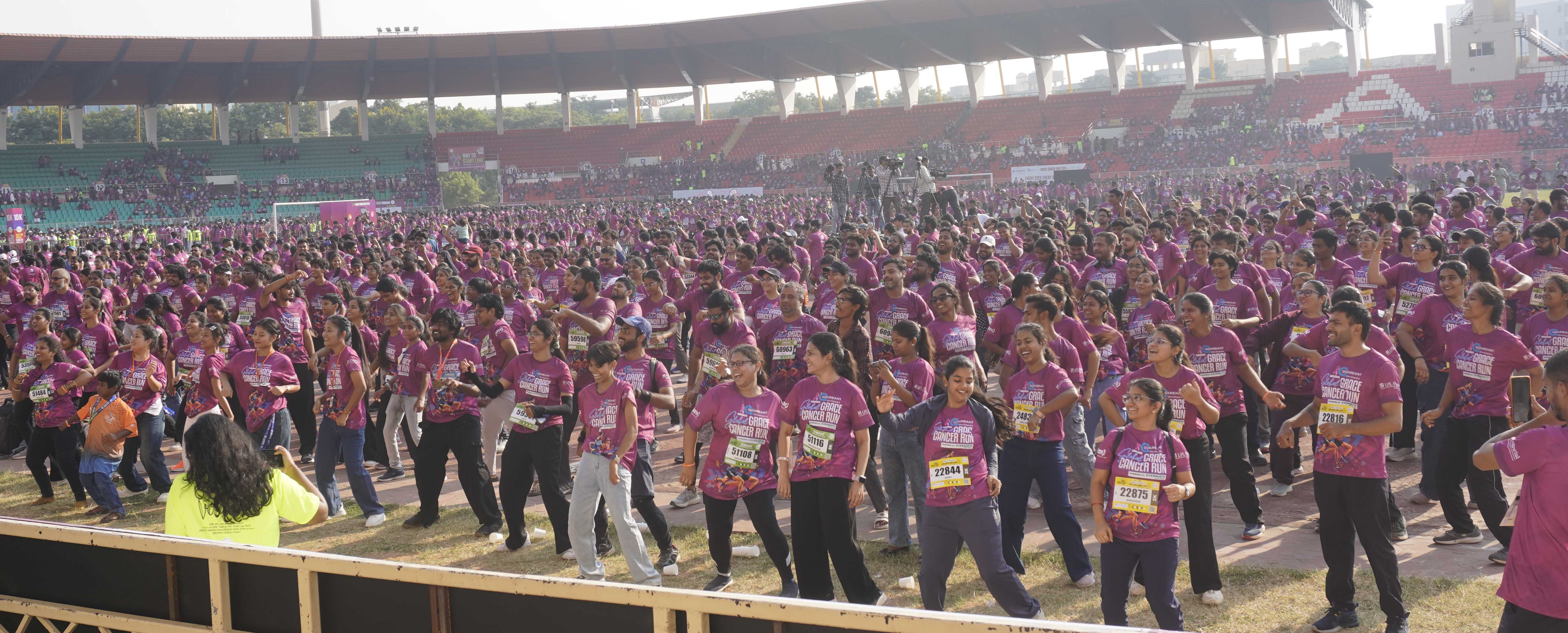 300 Cancer Survivors Join 35,000 Runners at Global Grace Cancer Run 2026