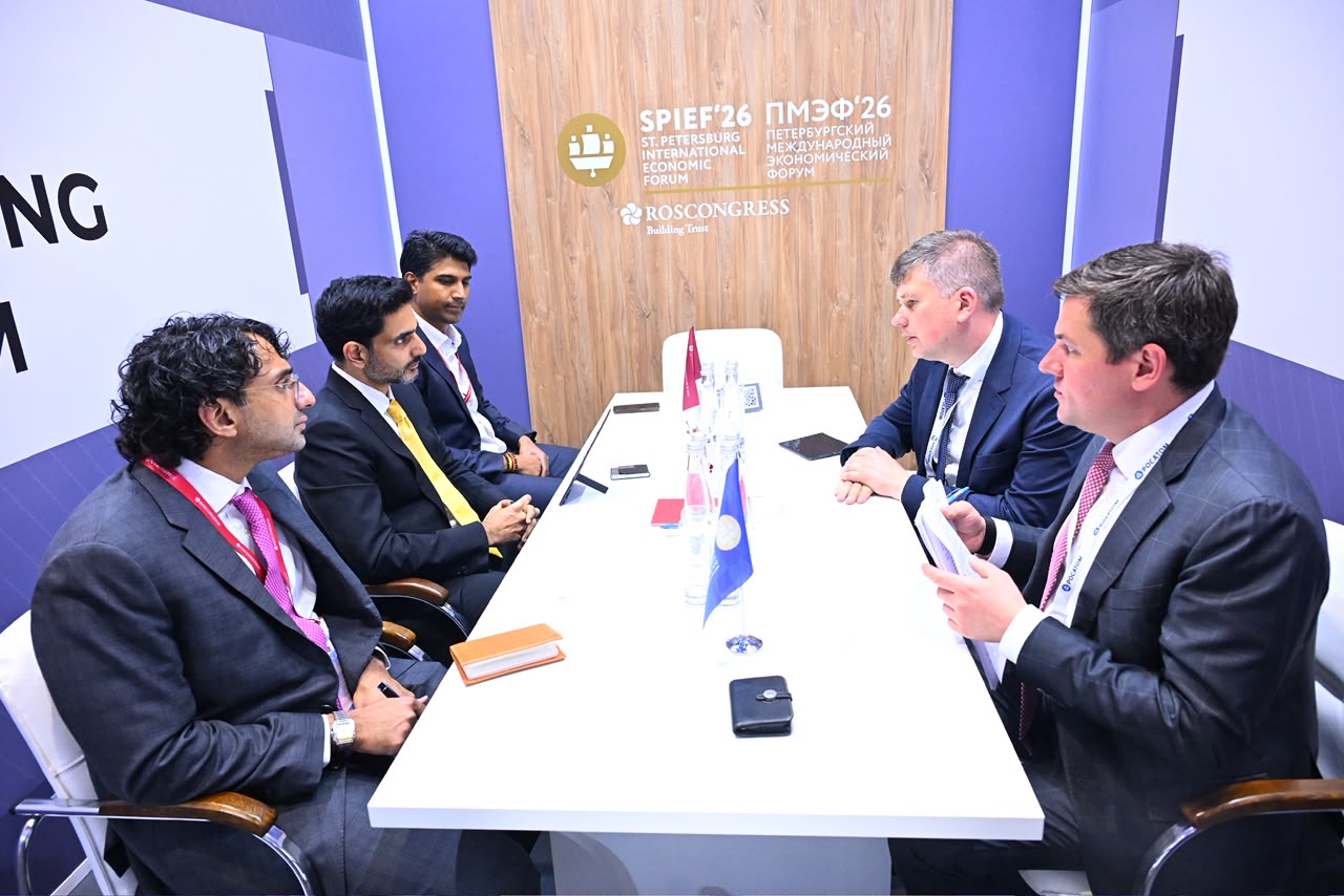 Andhra Pradesh and RUSAL discuss expansion of AP Alumina Project into integrated aluminium complex at SPIEF 2026