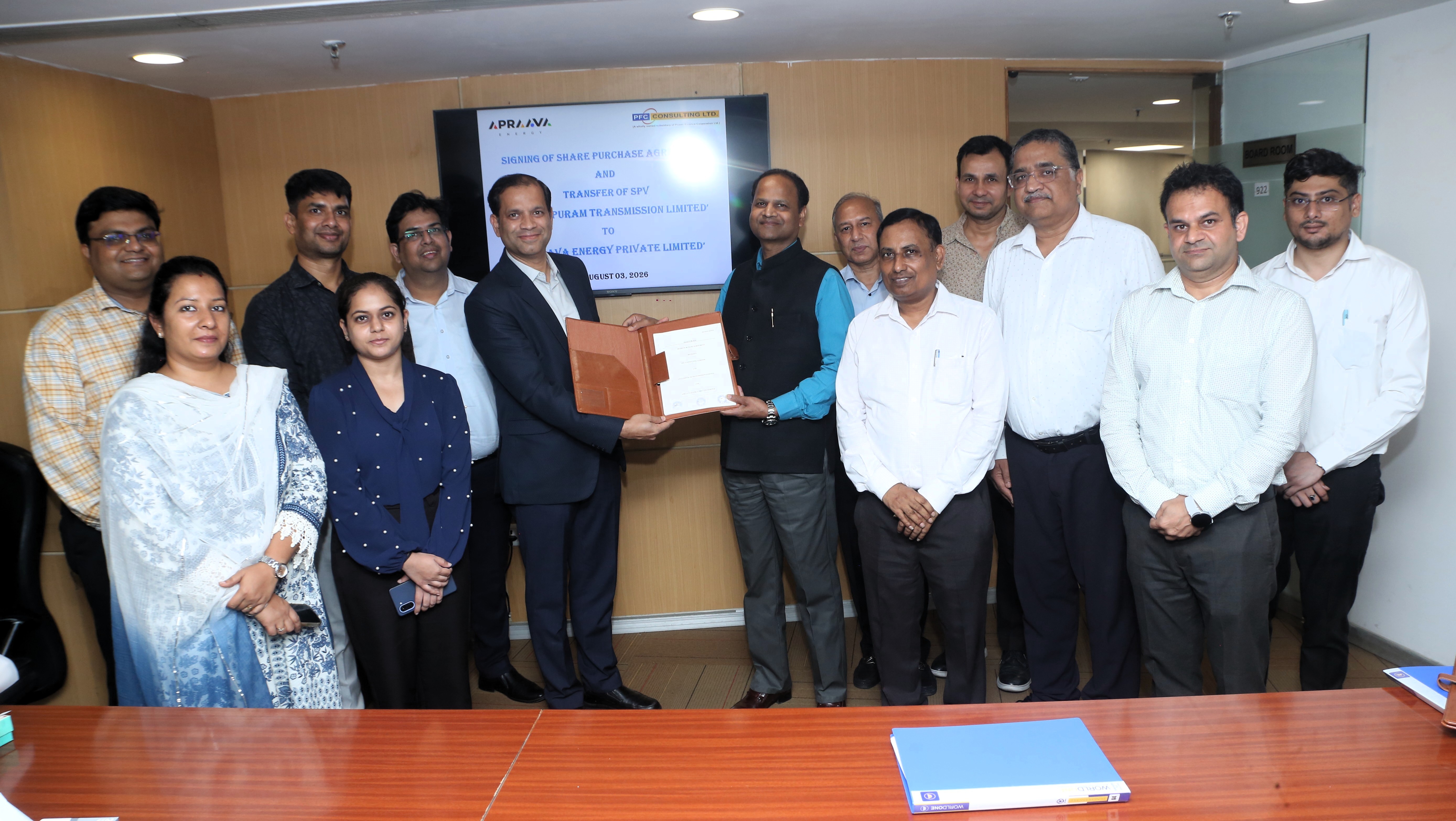 Apraava Energy Secures Interstate Transmission Project in Andhra Pradesh