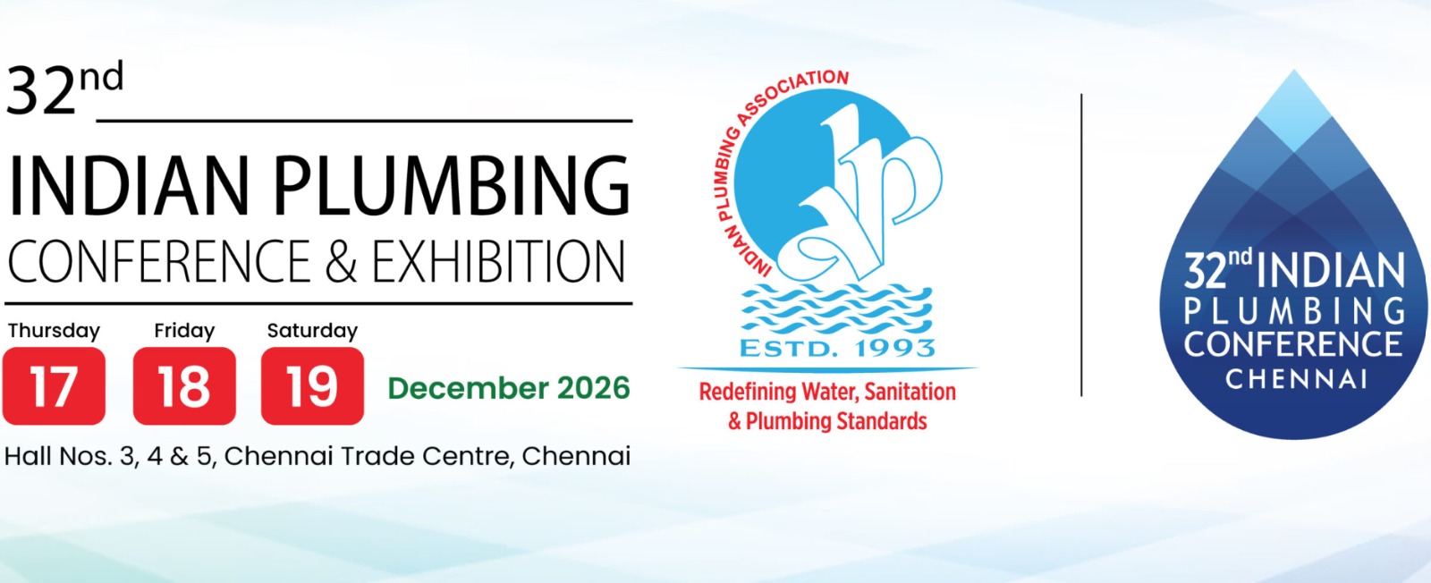 Kind Attn: Chennai to Host the 32nd Indian Plumbing Conference 2026 -- Press Release