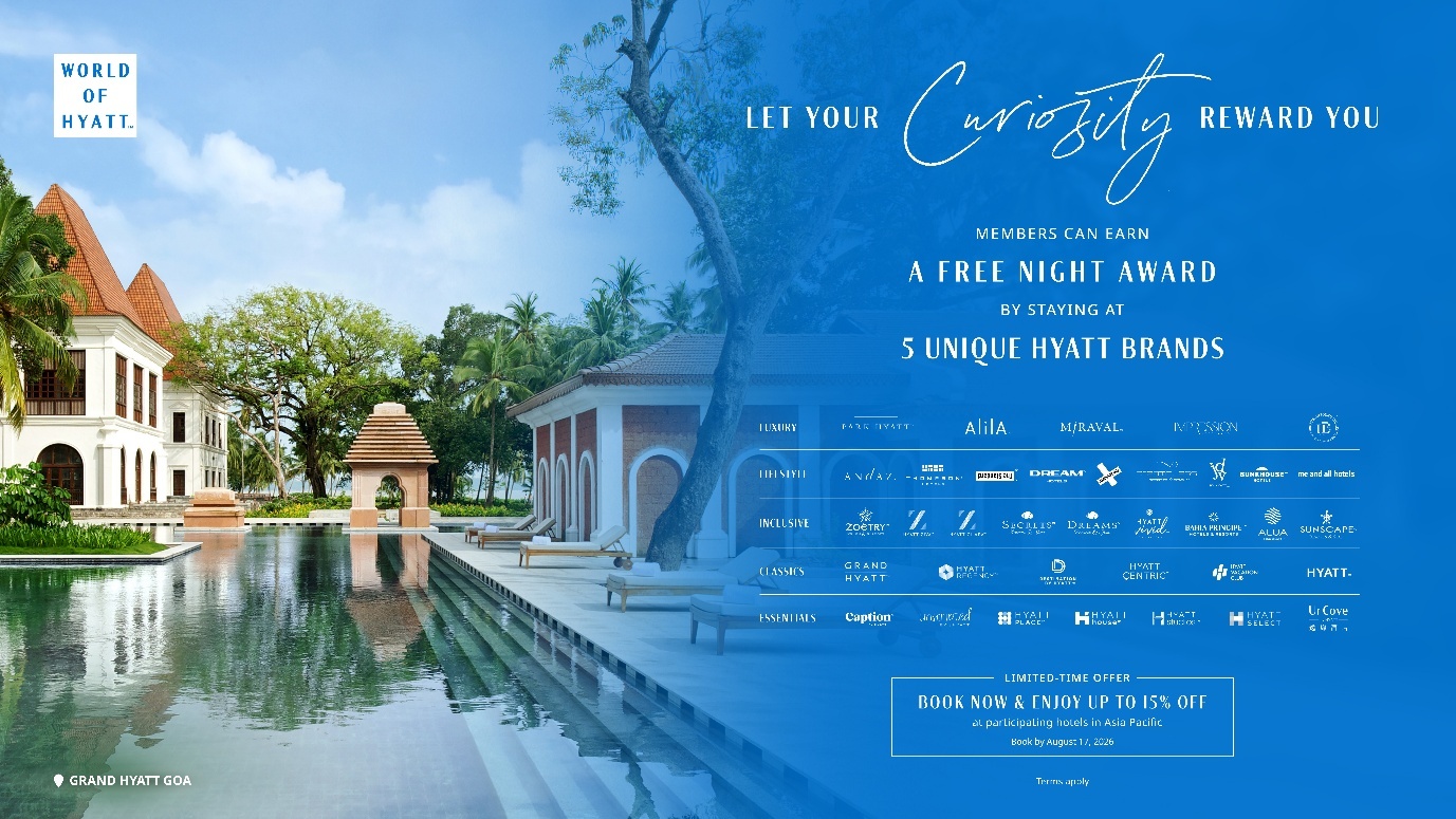 Hyatt Invites Asia Pacific Travelers to Discover More with World of Hyatt Brand Explorer Award