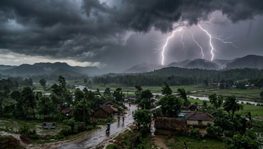 Thunderstorms and Rain Expected Across Nine Odisha Districts as IMD Issues Alert
