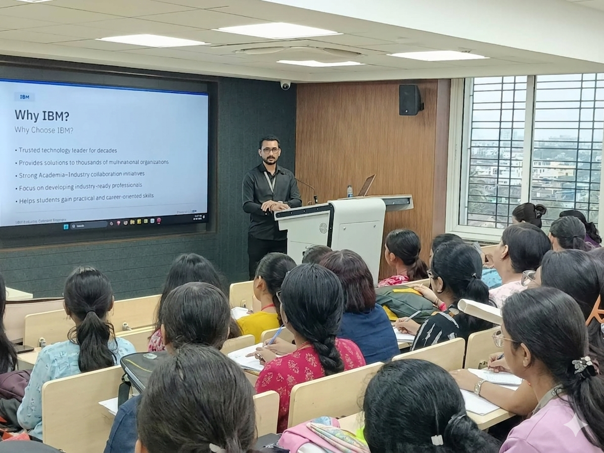 Before the Semester Begins, BGC's Newest Management Students Are Already Learning from IBM