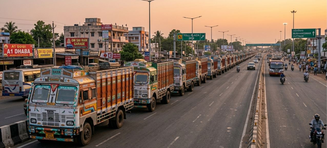 Odisha to Launch 23 Truck Terminals by May-End to Reduce Highway Accidents!