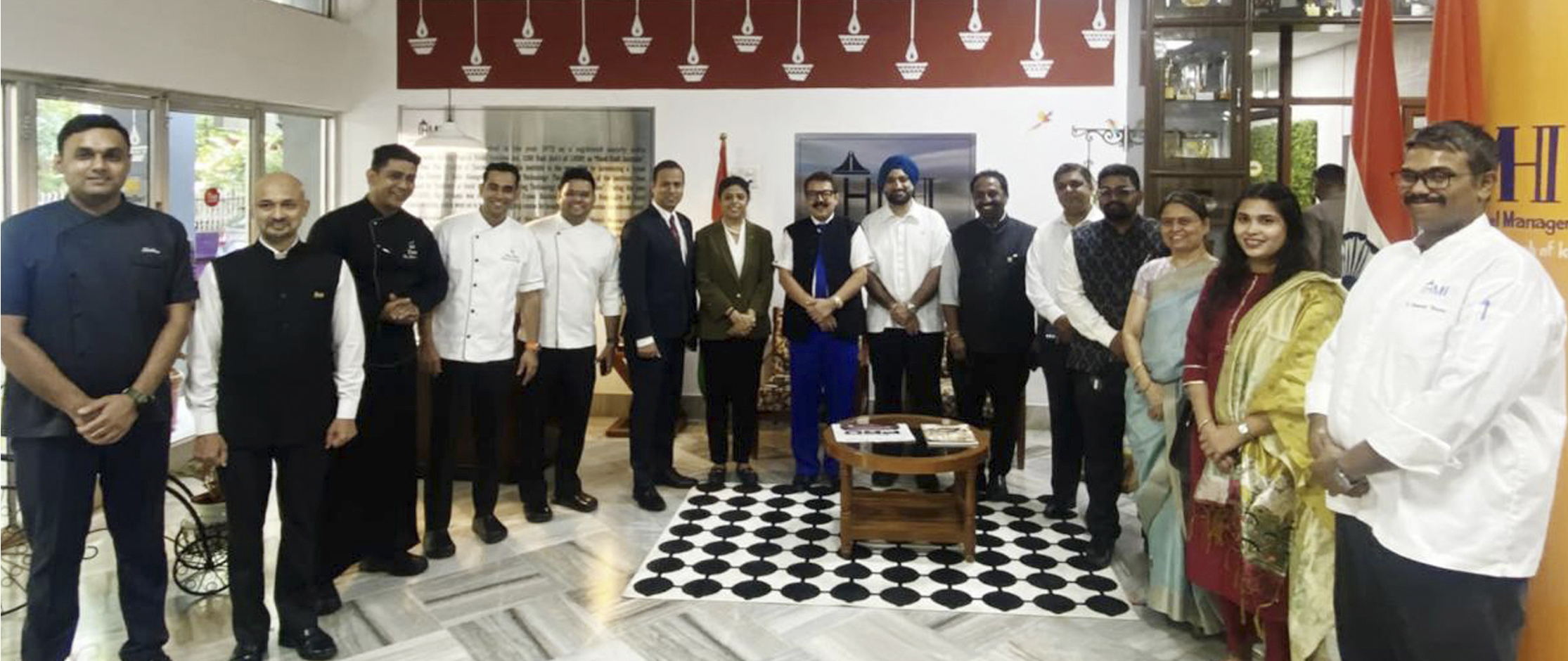IHM Hyderabad students bring Hyderabad&rsquo;s Nizami Culinary Heritage to Life at Traditional Chowki Lunch!.